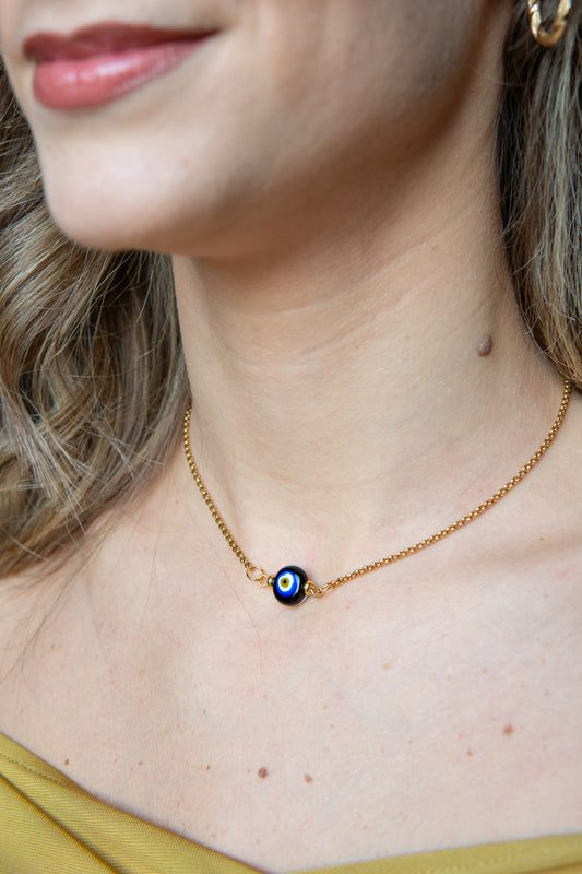 COLLANA ÒCIÈTO BLU