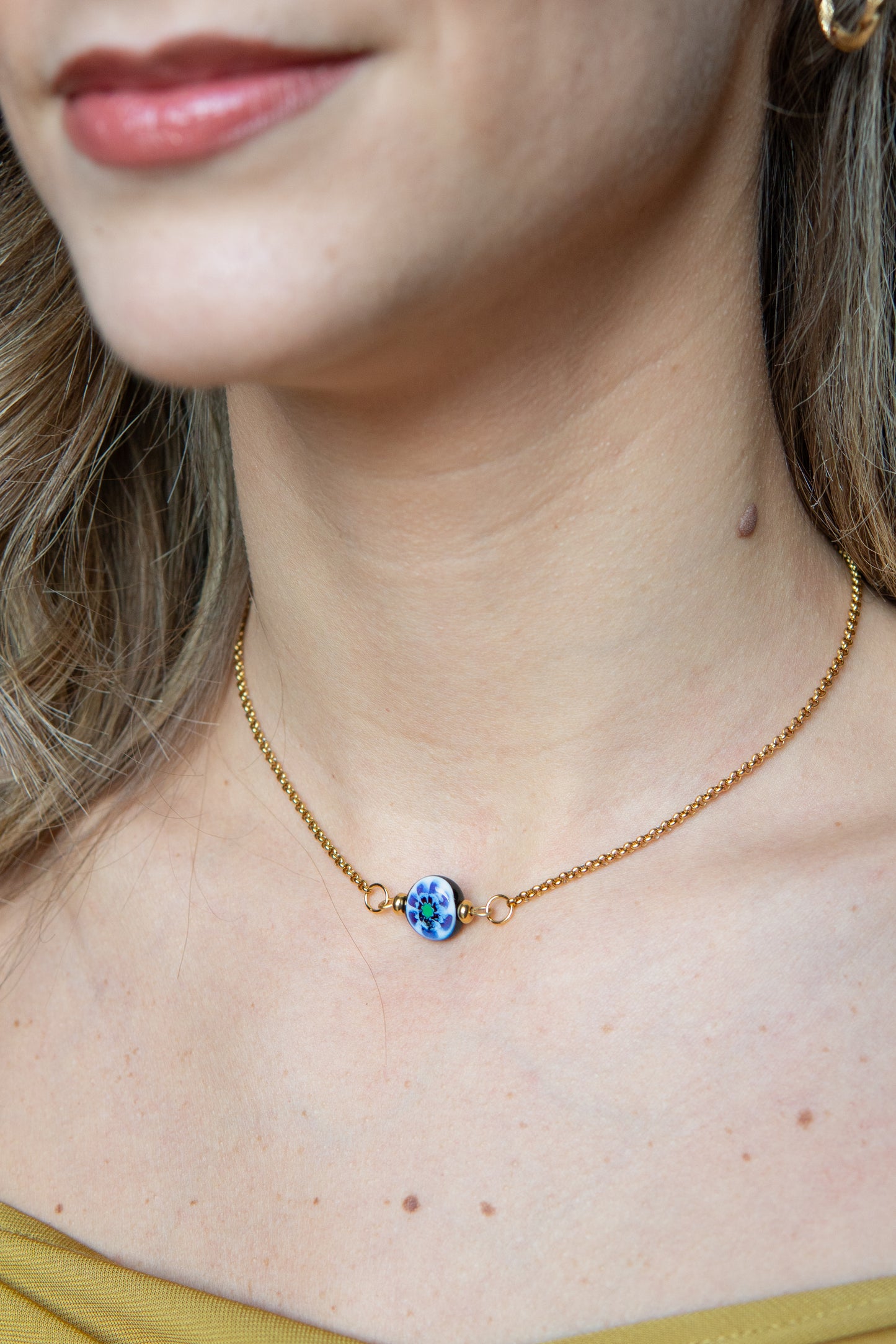 COLLANA ÒCIÈTO BLU