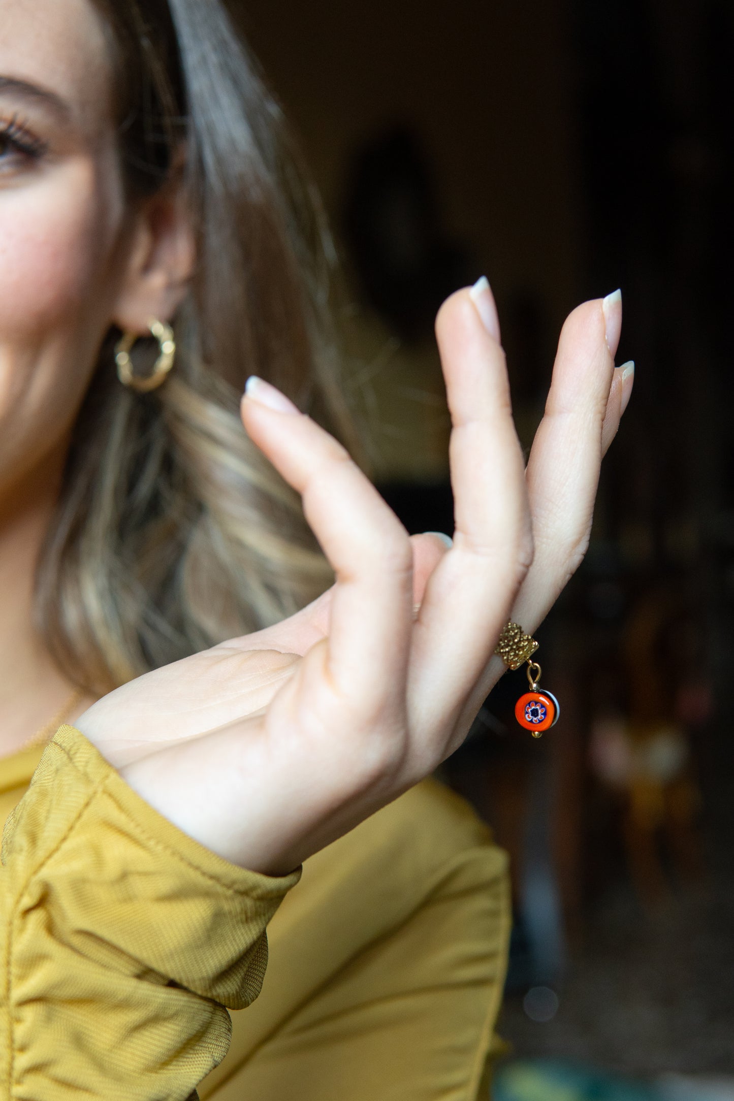 ANELLO BUNIGÒLO BIANCO E ROSSO