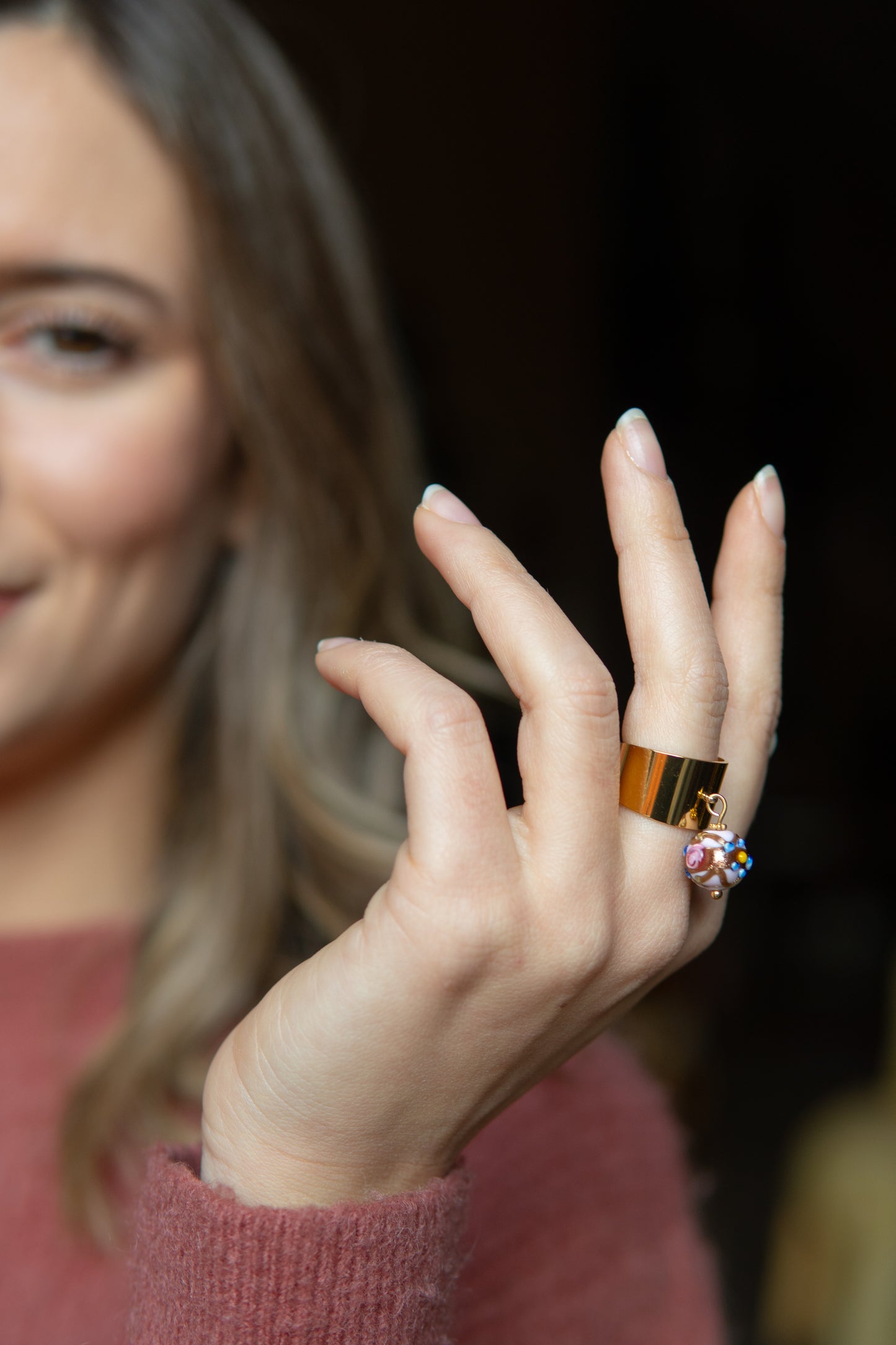 ANELLO MINI DELISSIA ROSA