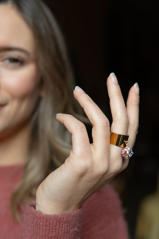 ANELLO MINI DELISSIA ROSA