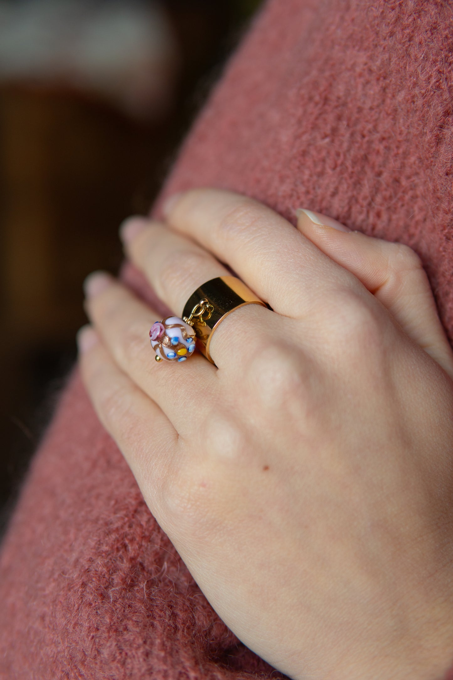 ANELLO MINI DELISSIA ROSA