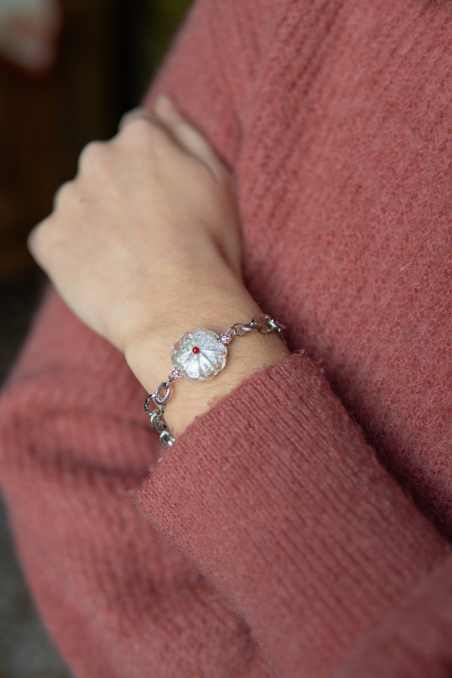 BRACCIALE BASÈTTO BIANCO