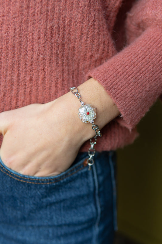 BRACCIALE BASÈTTO BIANCO