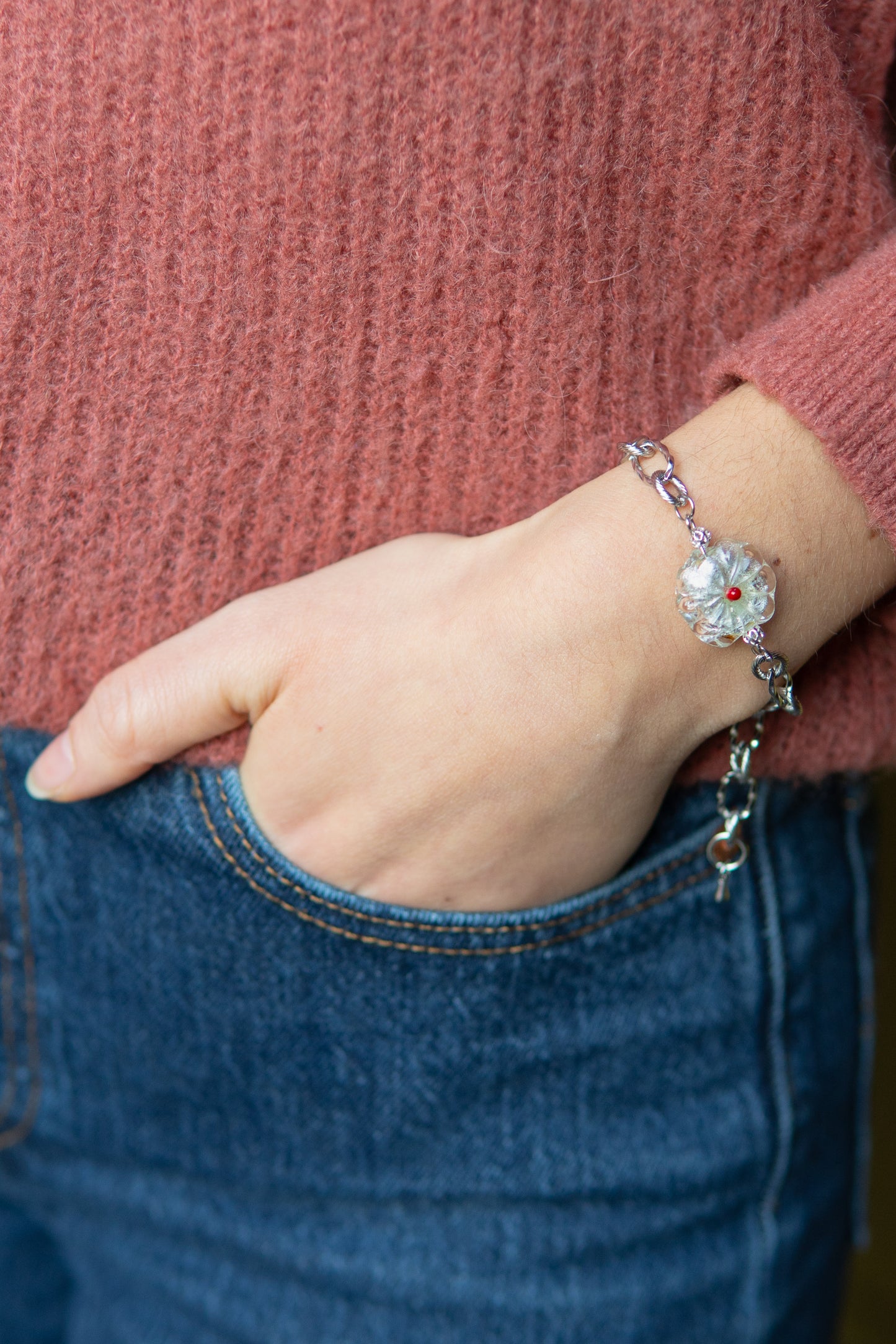 BRACCIALE BASÈTTO BIANCO