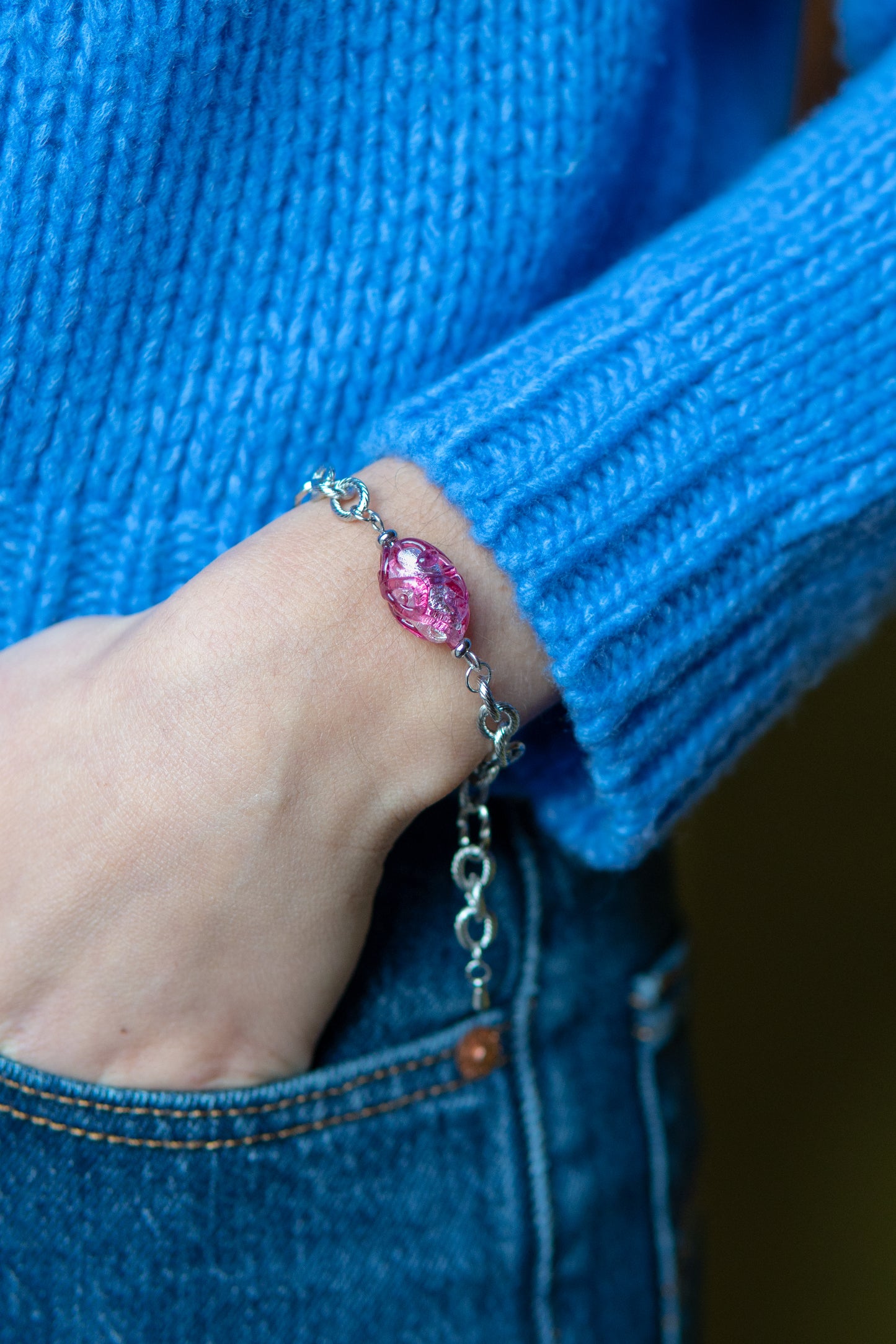 BRACCIALE RIZÒLETO ROSA