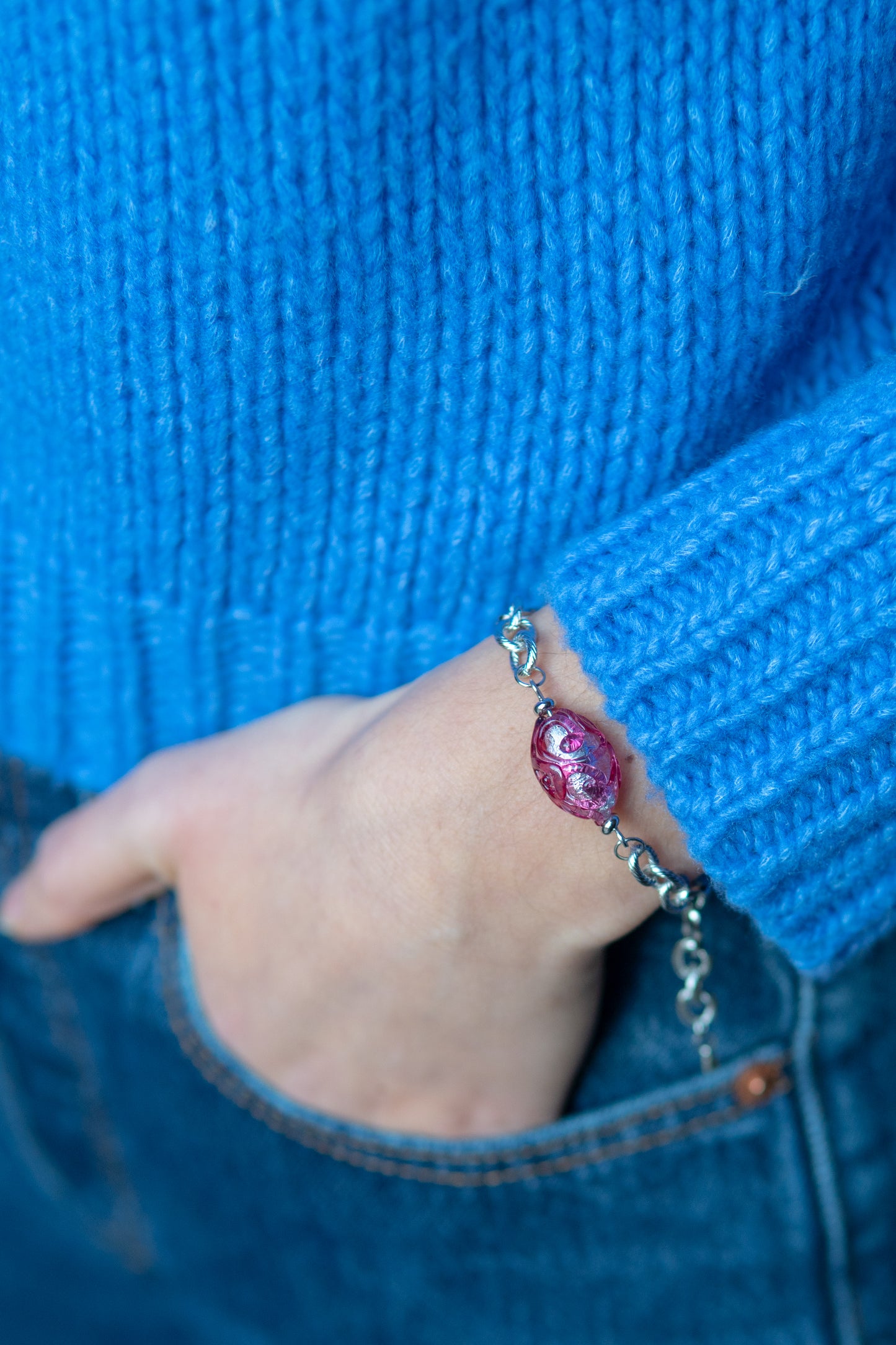 BRACCIALE RIZÒLETO ROSA