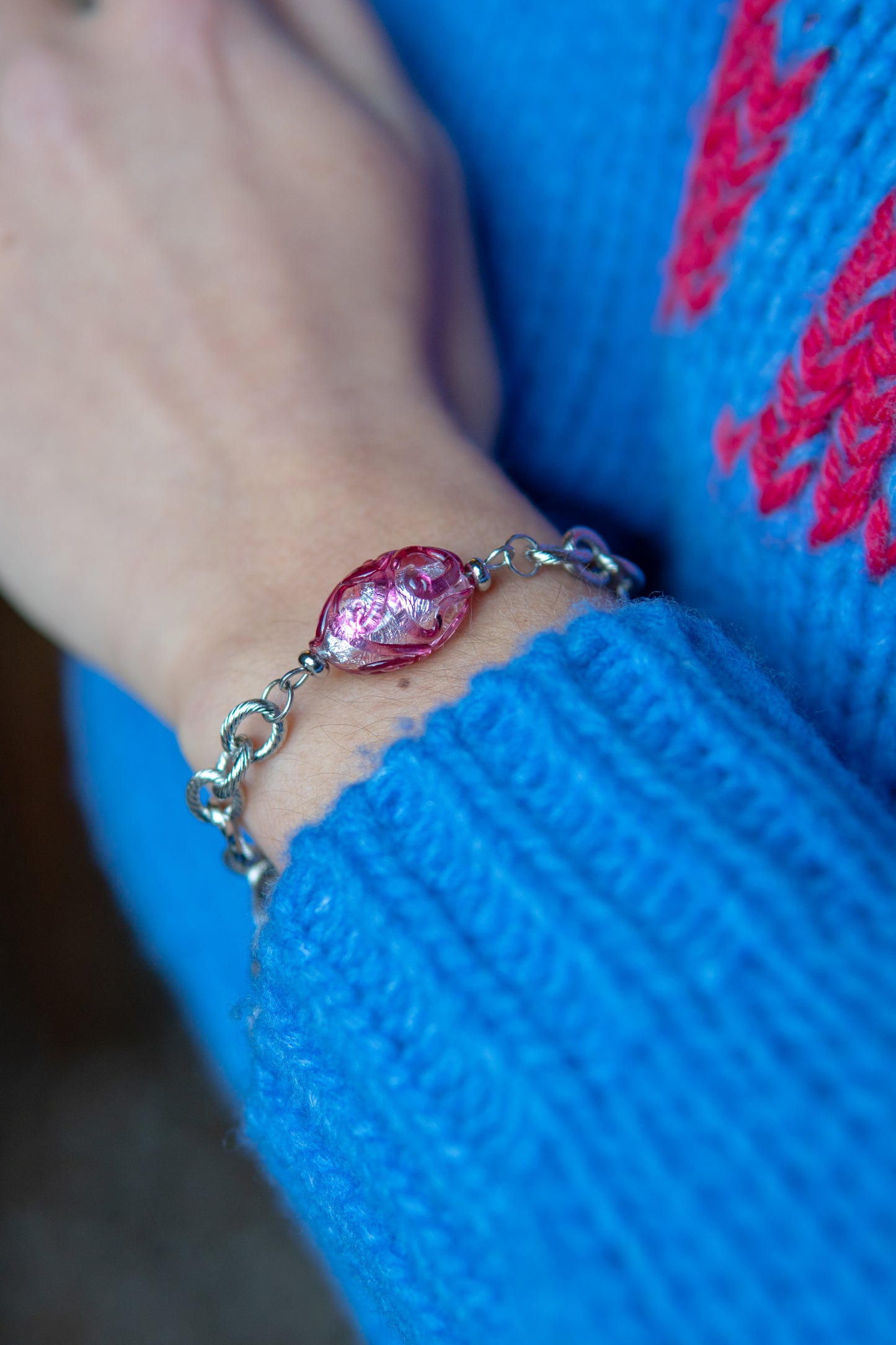 BRACCIALE RIZÒLETO ROSA