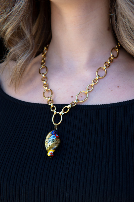 COLLANA SBRILÙSSO D'ORO