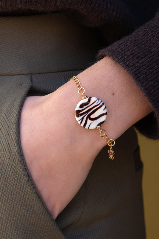 BRACCIALE MONÈA ZEBRATA