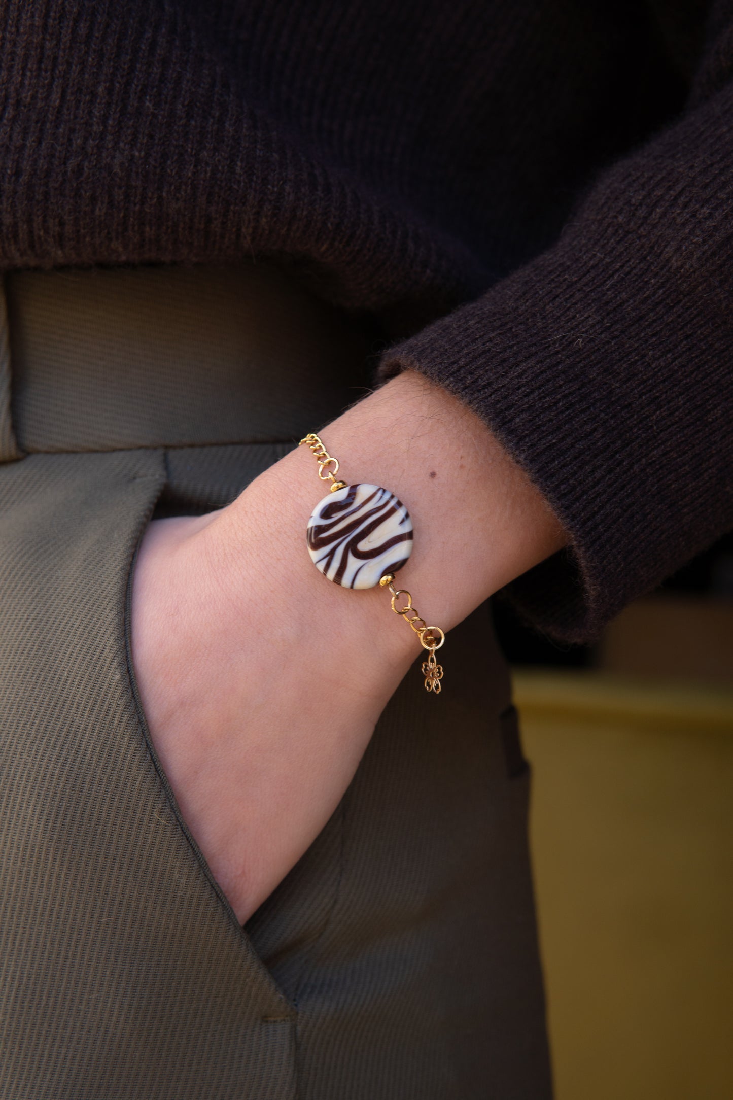 BRACCIALE MONÈA ZEBRATA