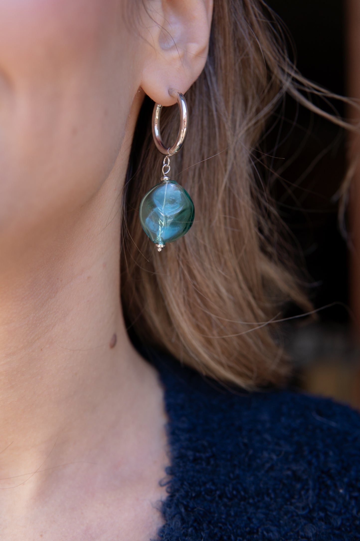 ORECCHINI SÒFIO DE MAR ACQUAMARINA