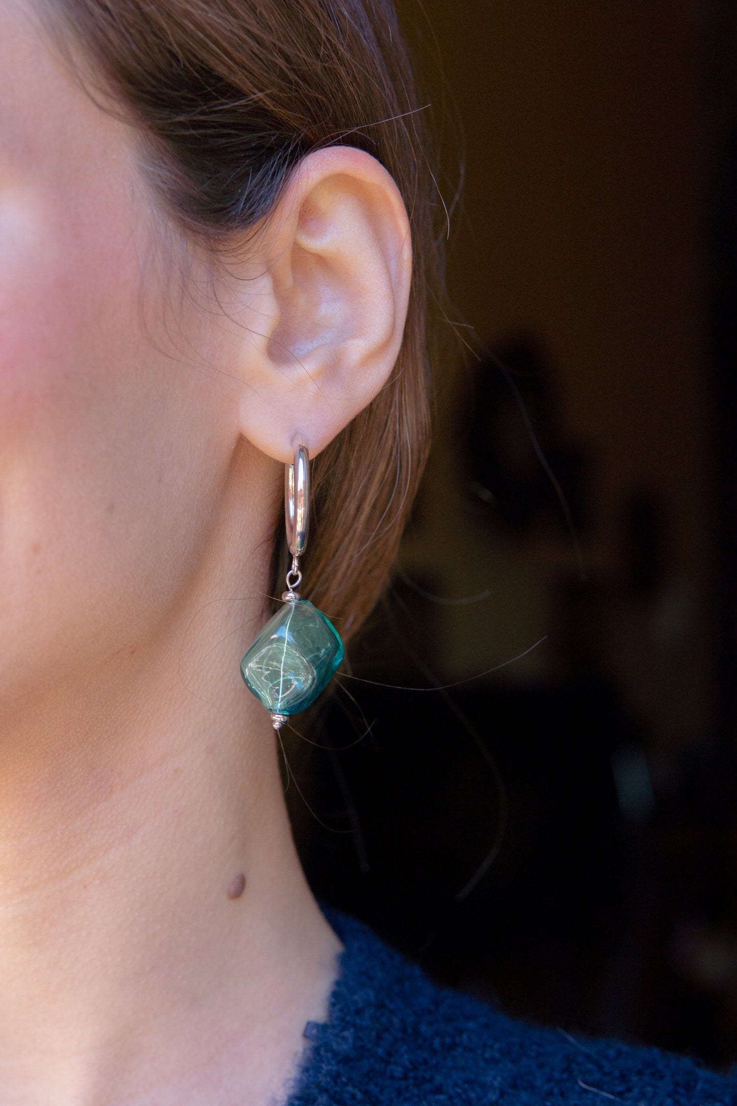 ORECCHINI SÒFIO DE MAR ACQUAMARINA