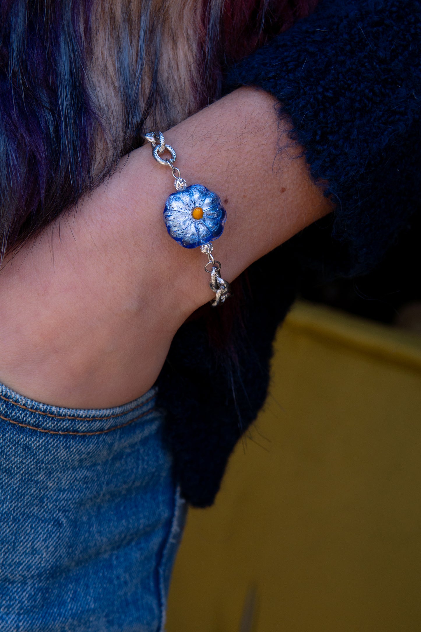 BRACCIALE BASÈTTO BLU