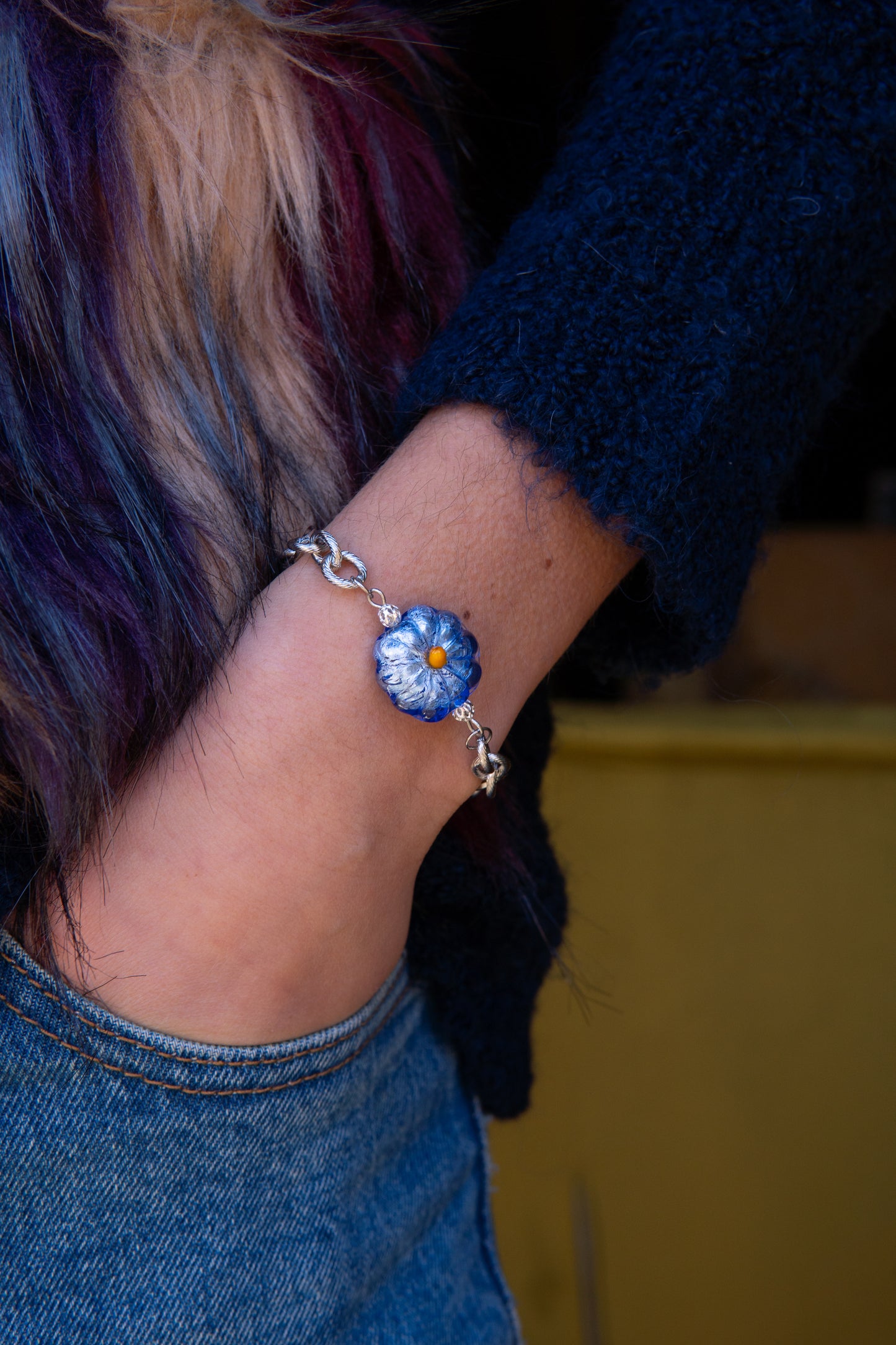 BRACCIALE BASÈTTO BLU