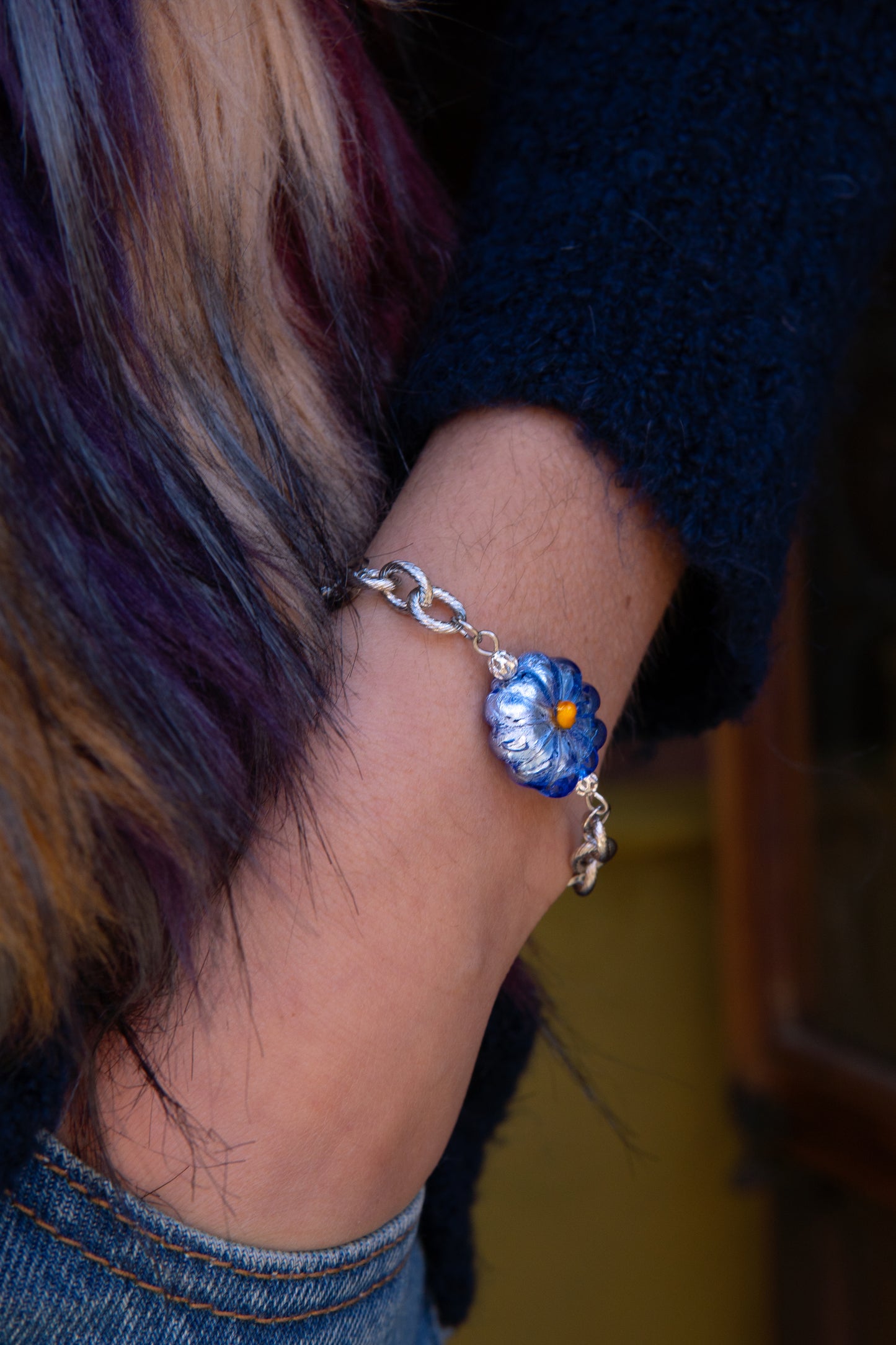 BRACCIALE BASÈTTO BLU