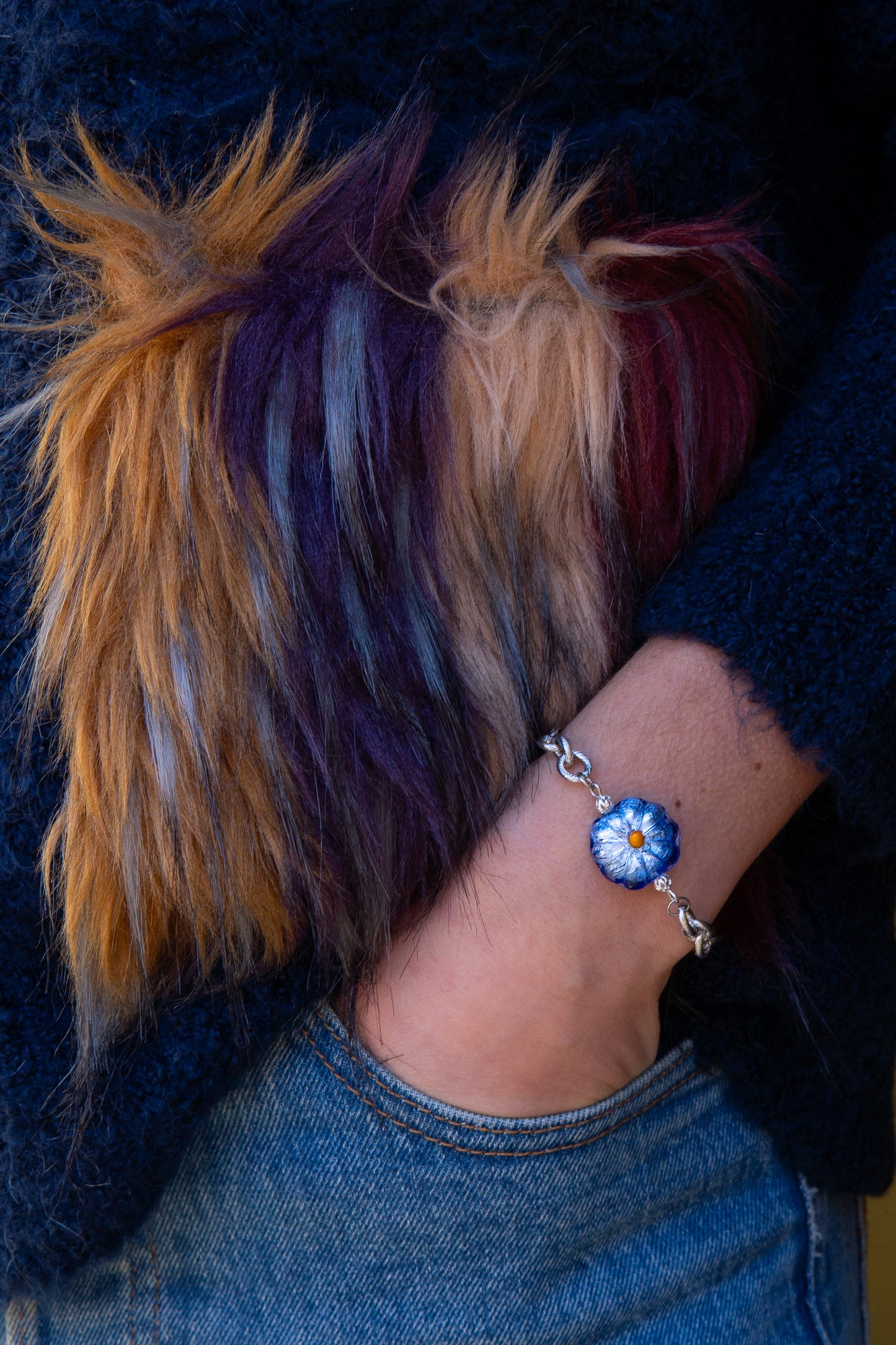 BRACCIALE BASÈTTO BLU