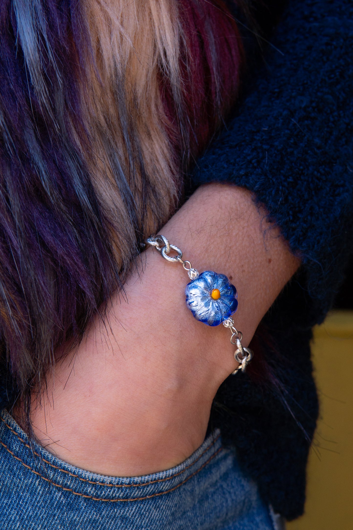 BRACCIALE BASÈTTO BLU