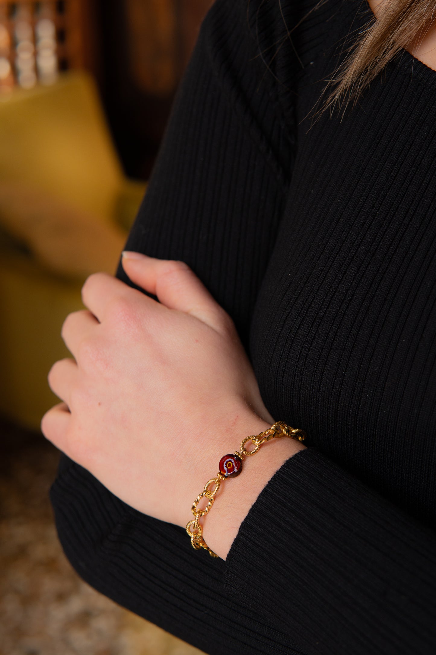 BRACCIALE BUNIGÒLO SINGOLO ORO