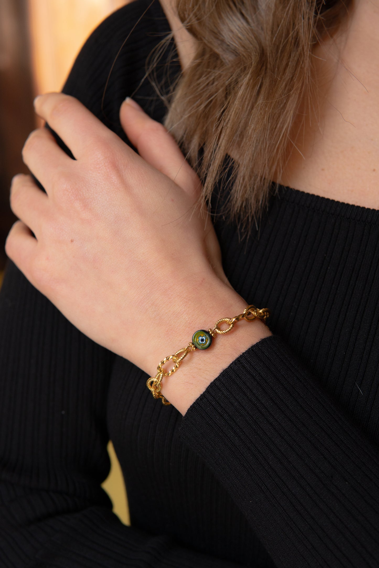 BRACCIALE BUNIGÒLO SINGOLO ORO