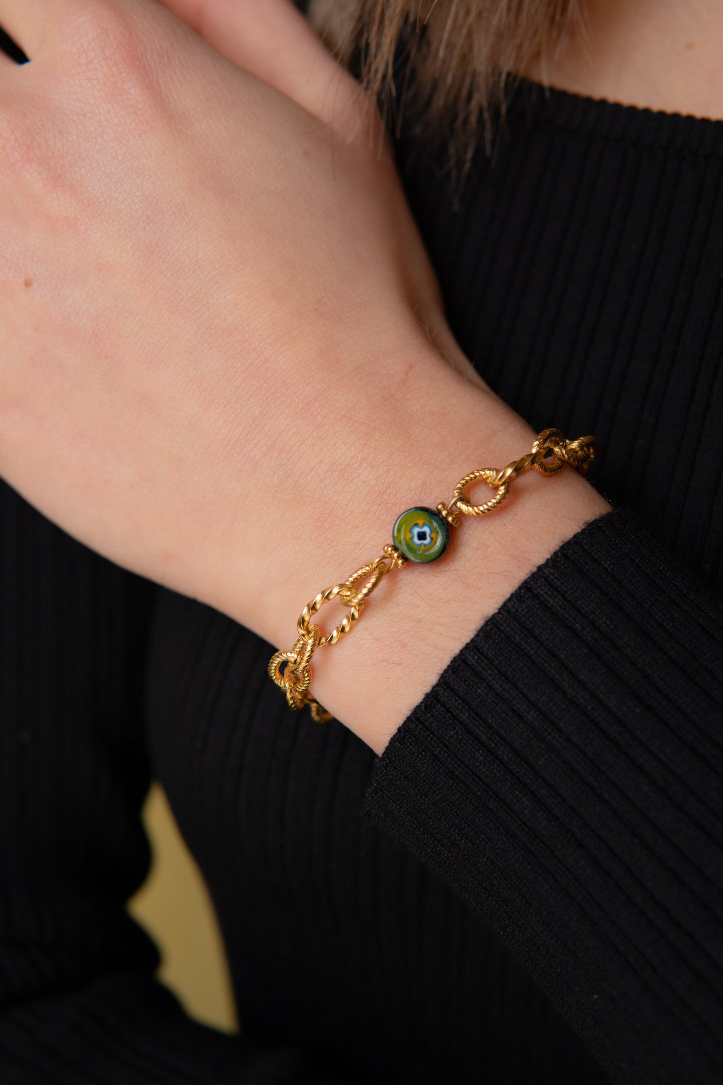 BRACCIALE BUNIGÒLO SINGOLO ORO