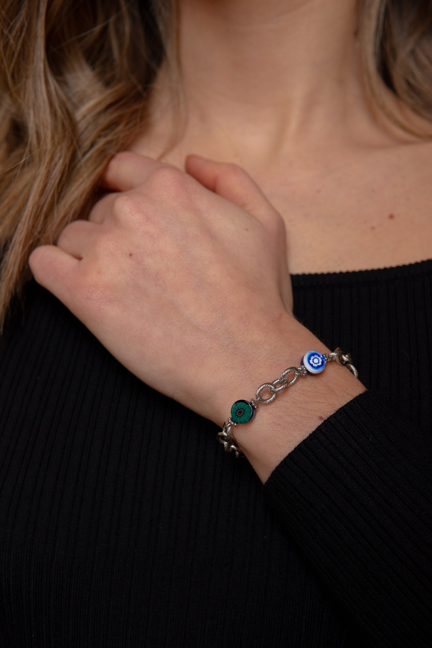 BRACCIALE  DOPPIO BUNIGÒLO ARGENTO