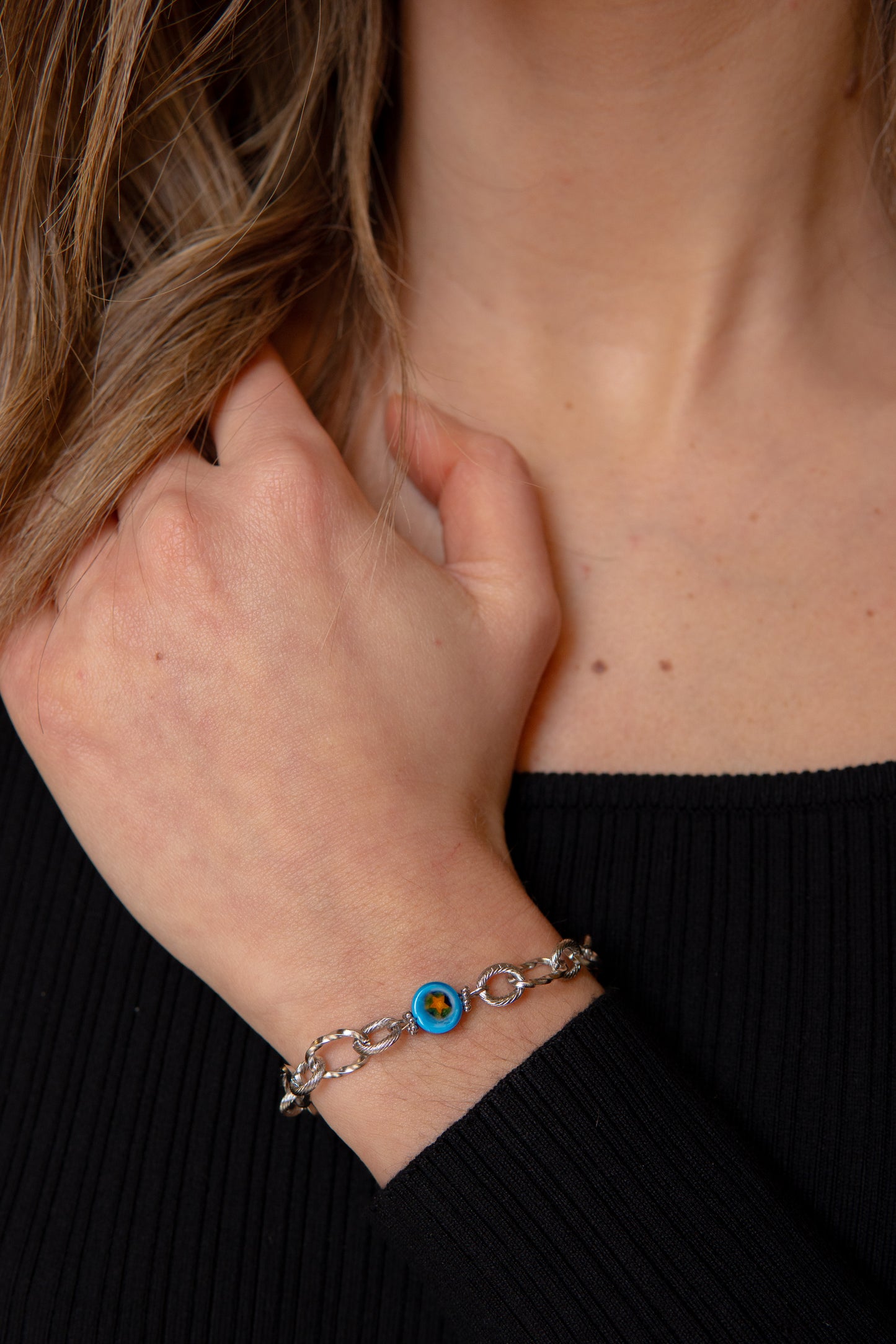 BRACCIALE BUNIGÒLO SINGOLO ARGENTO
