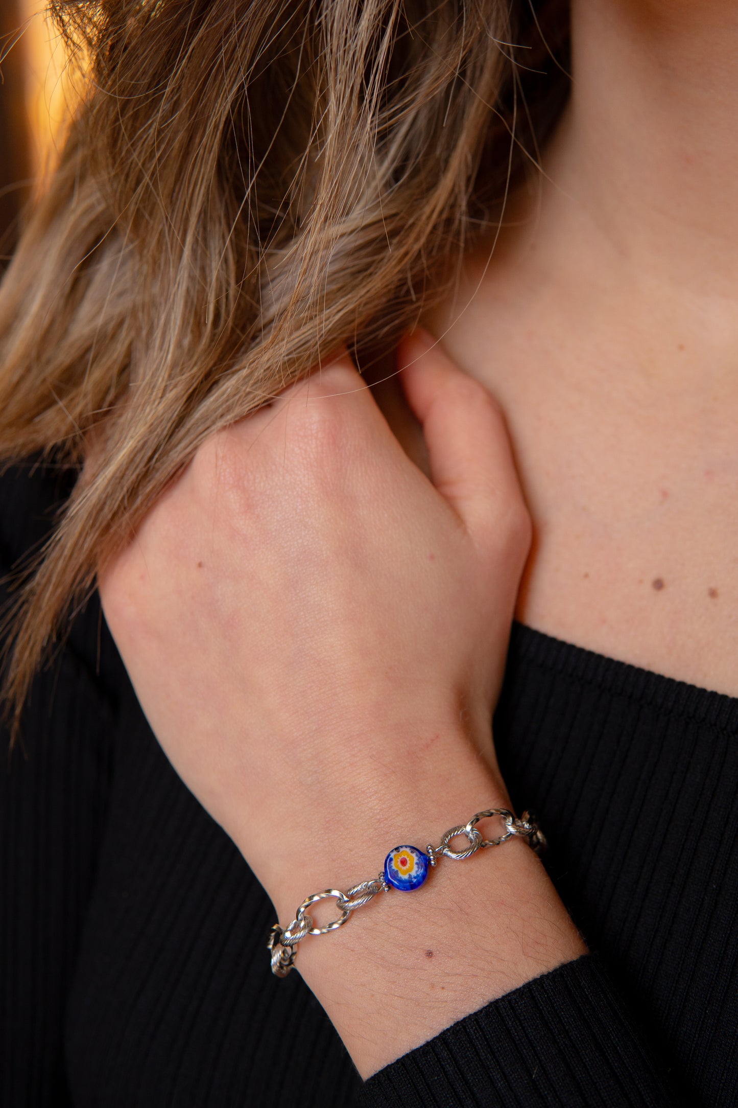 BRACCIALE BUNIGÒLO SINGOLO ARGENTO