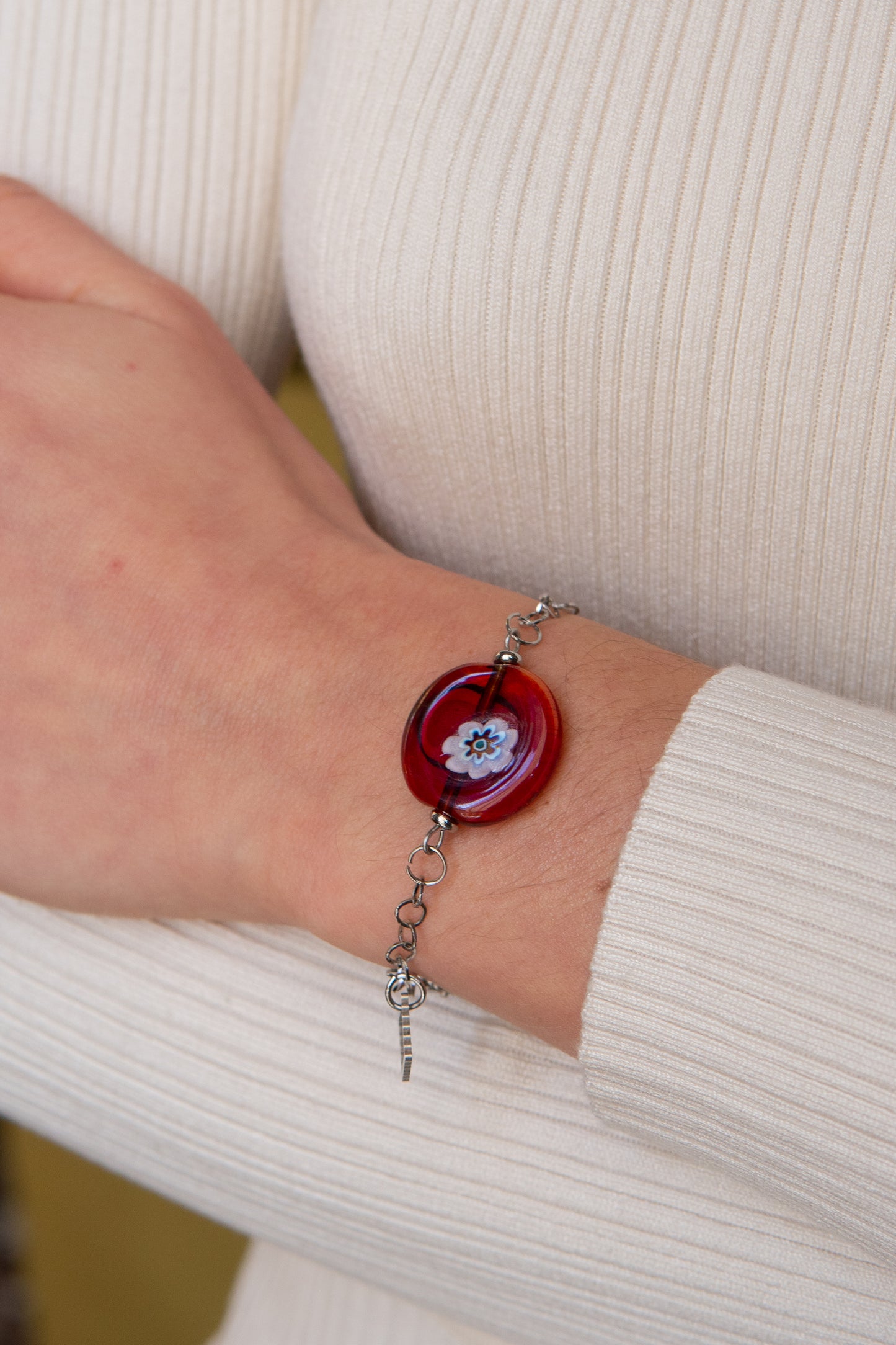 BRACCIALE MOMÒN ROSSO