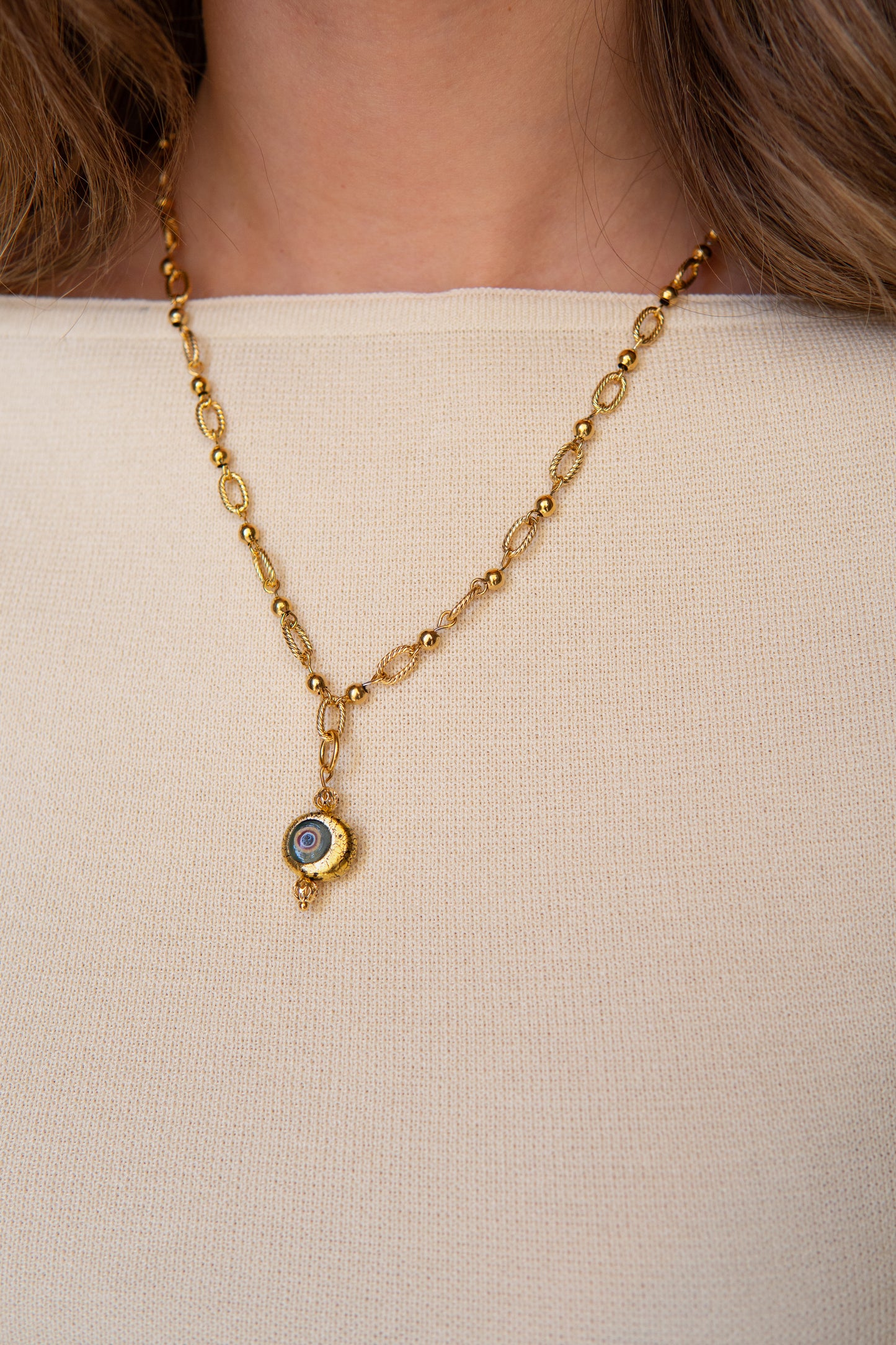 COLLANA OCIÈTO DORATO