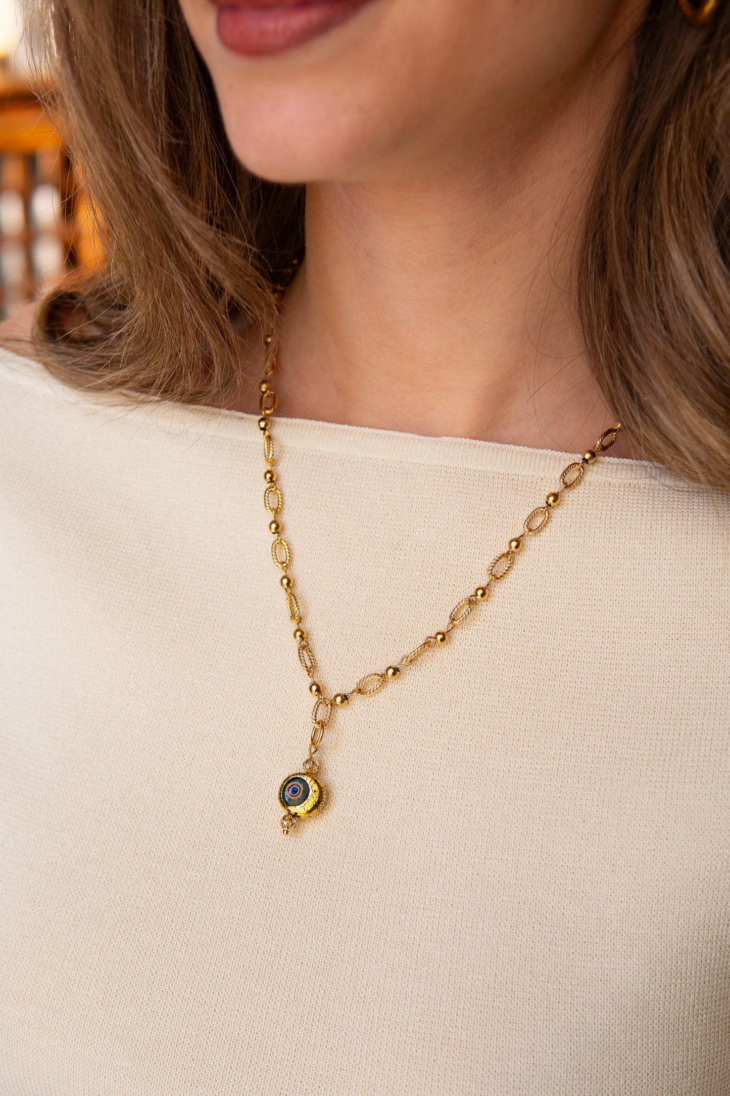 COLLANA OCIÈTO DORATO