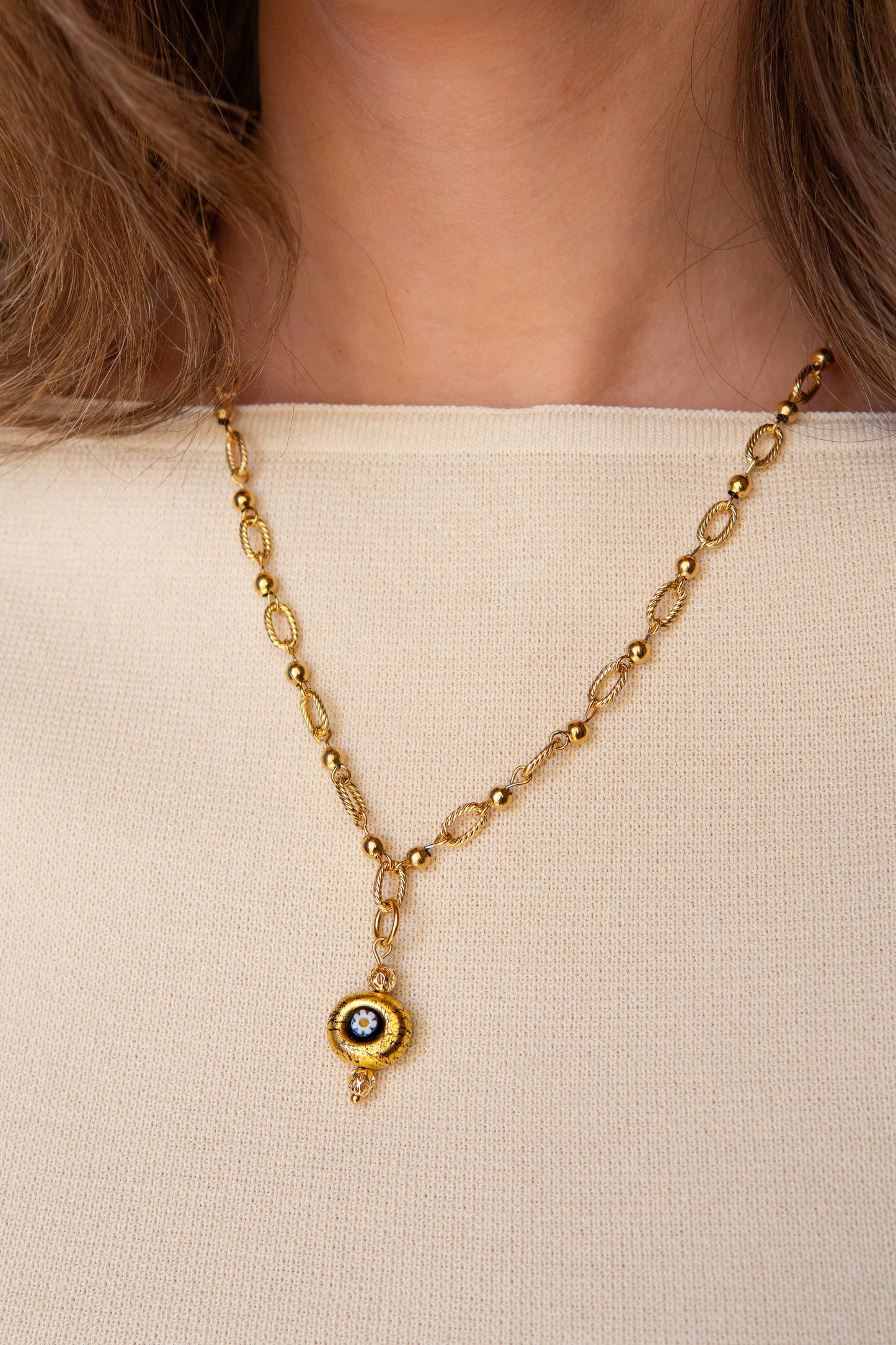 COLLANA OCIÈTO DORATO