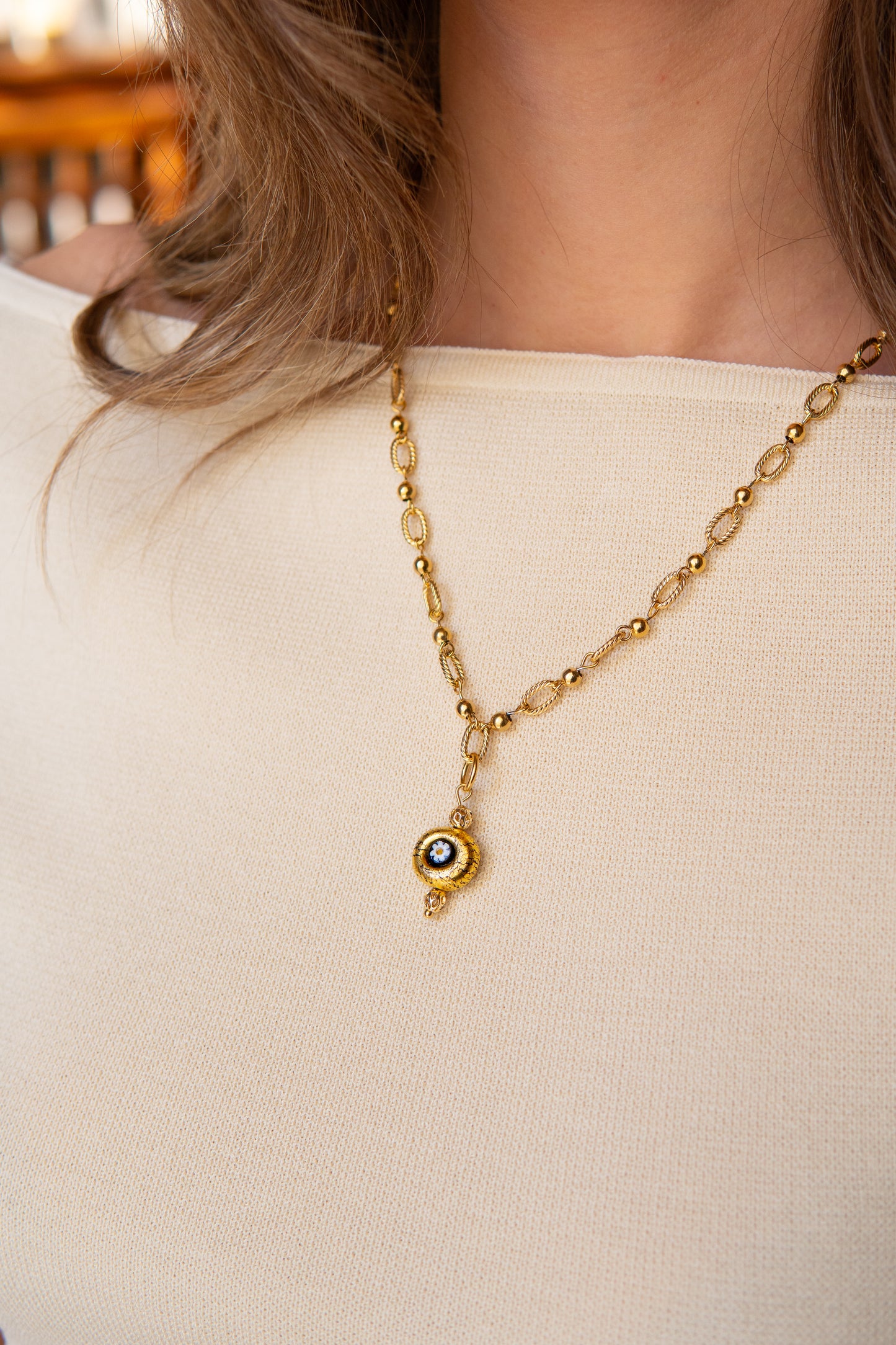 COLLANA OCIÈTO DORATO