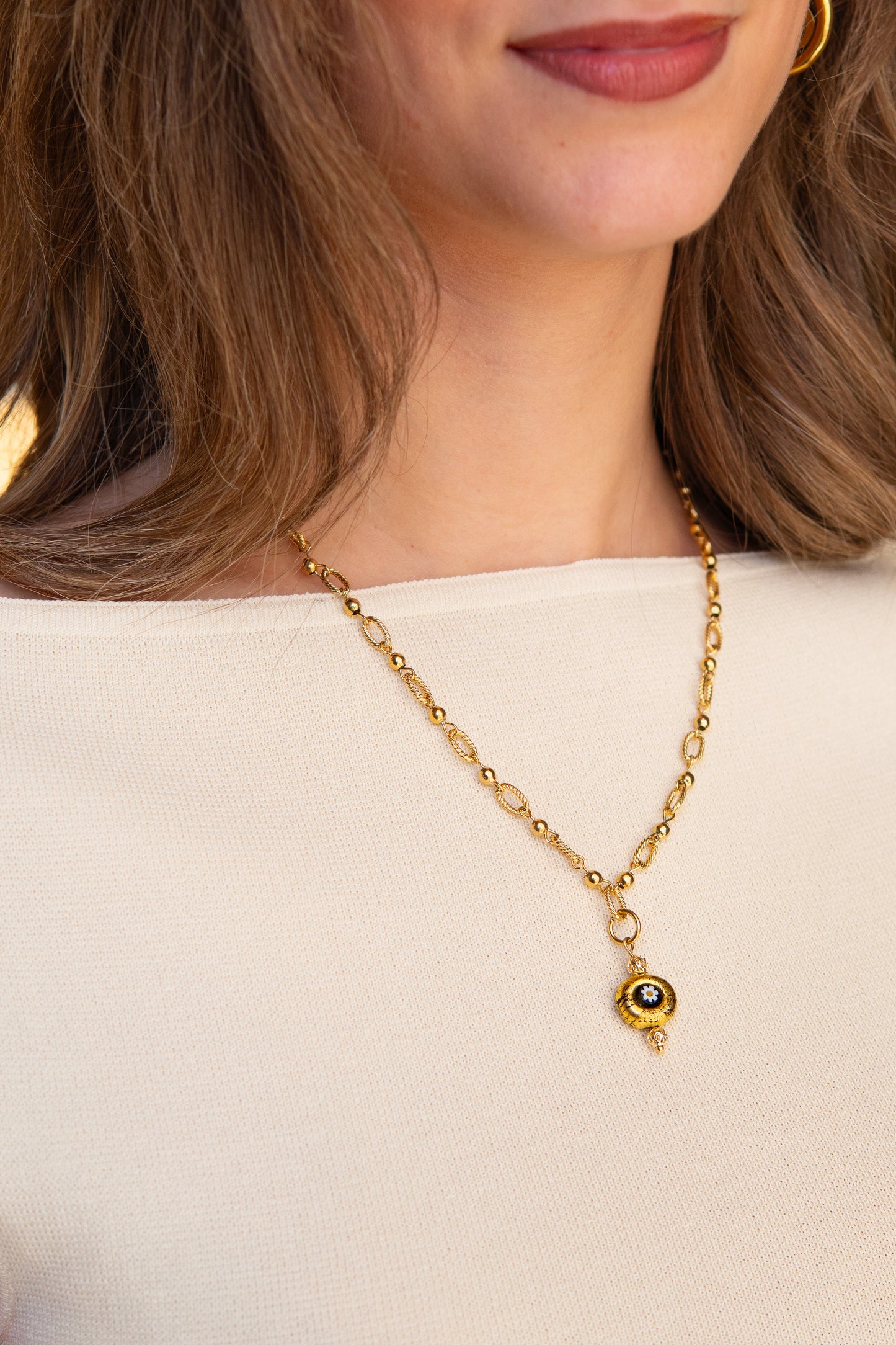 COLLANA OCIÈTO DORATO