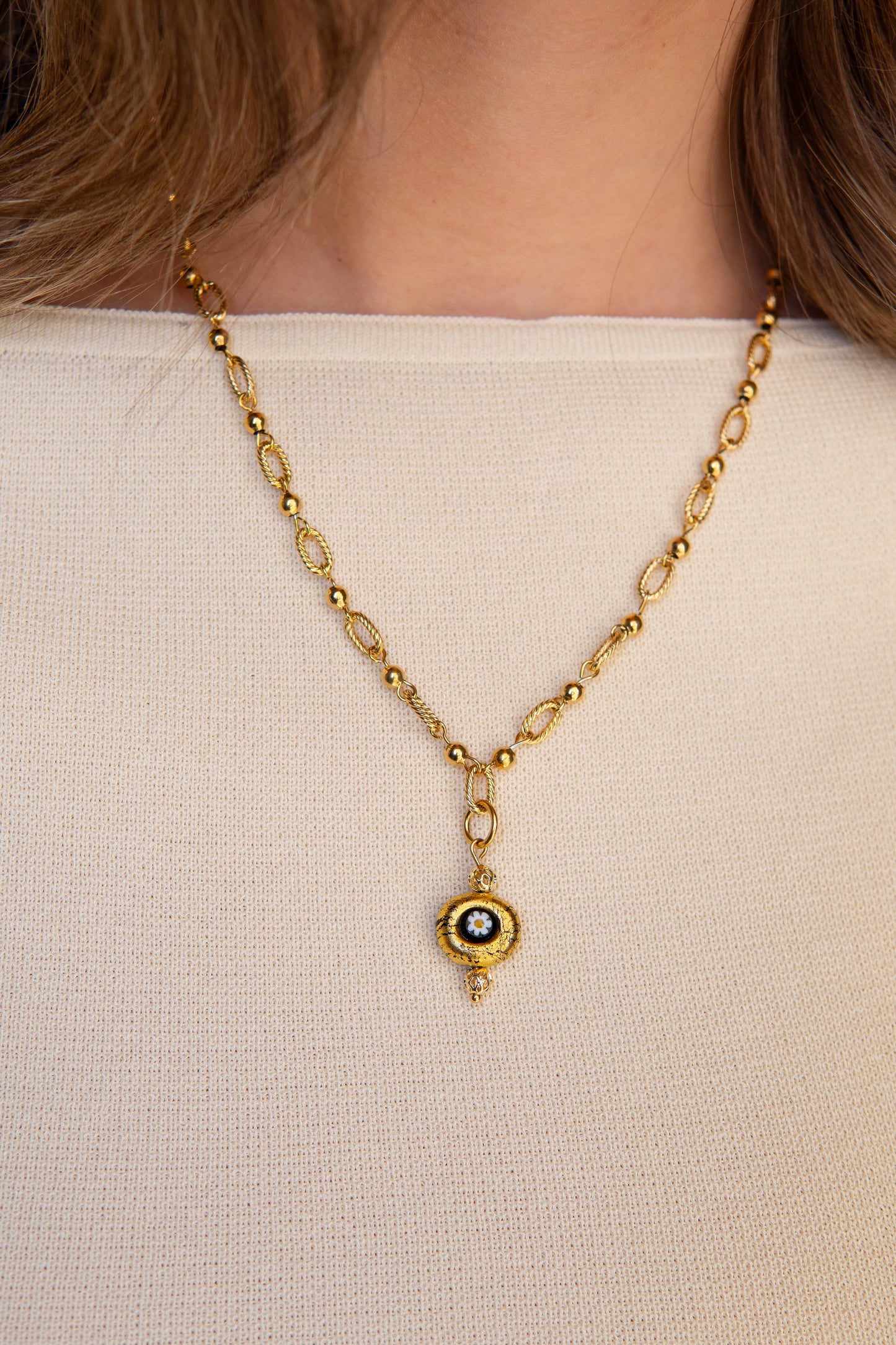 COLLANA OCIÈTO DORATO
