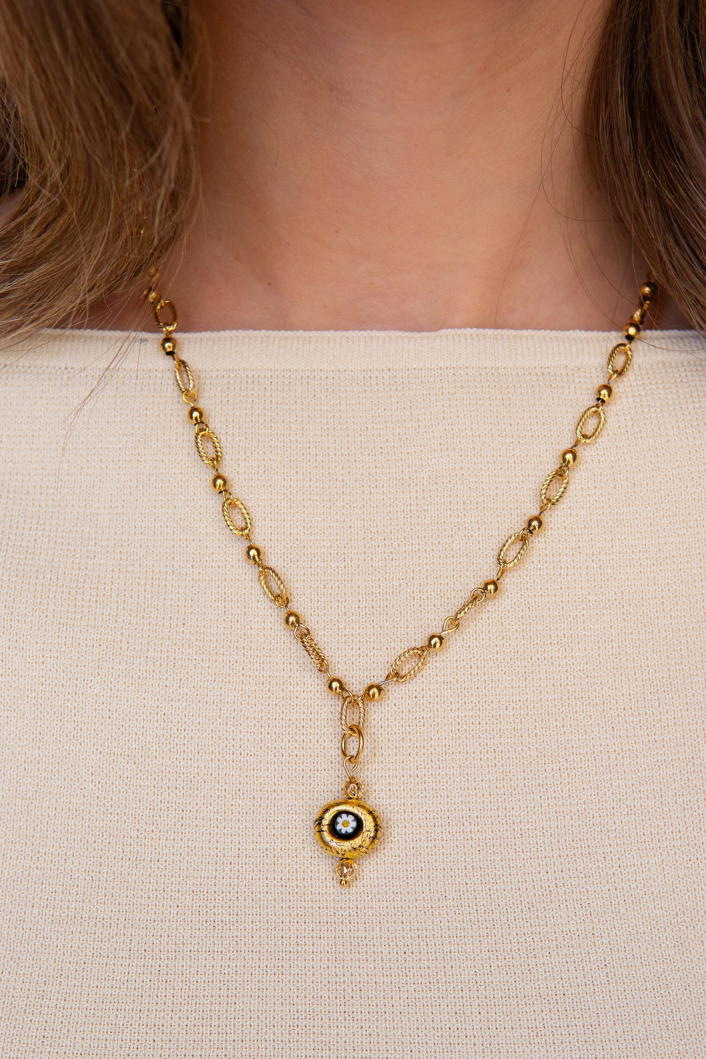 COLLANA OCIÈTO DORATO