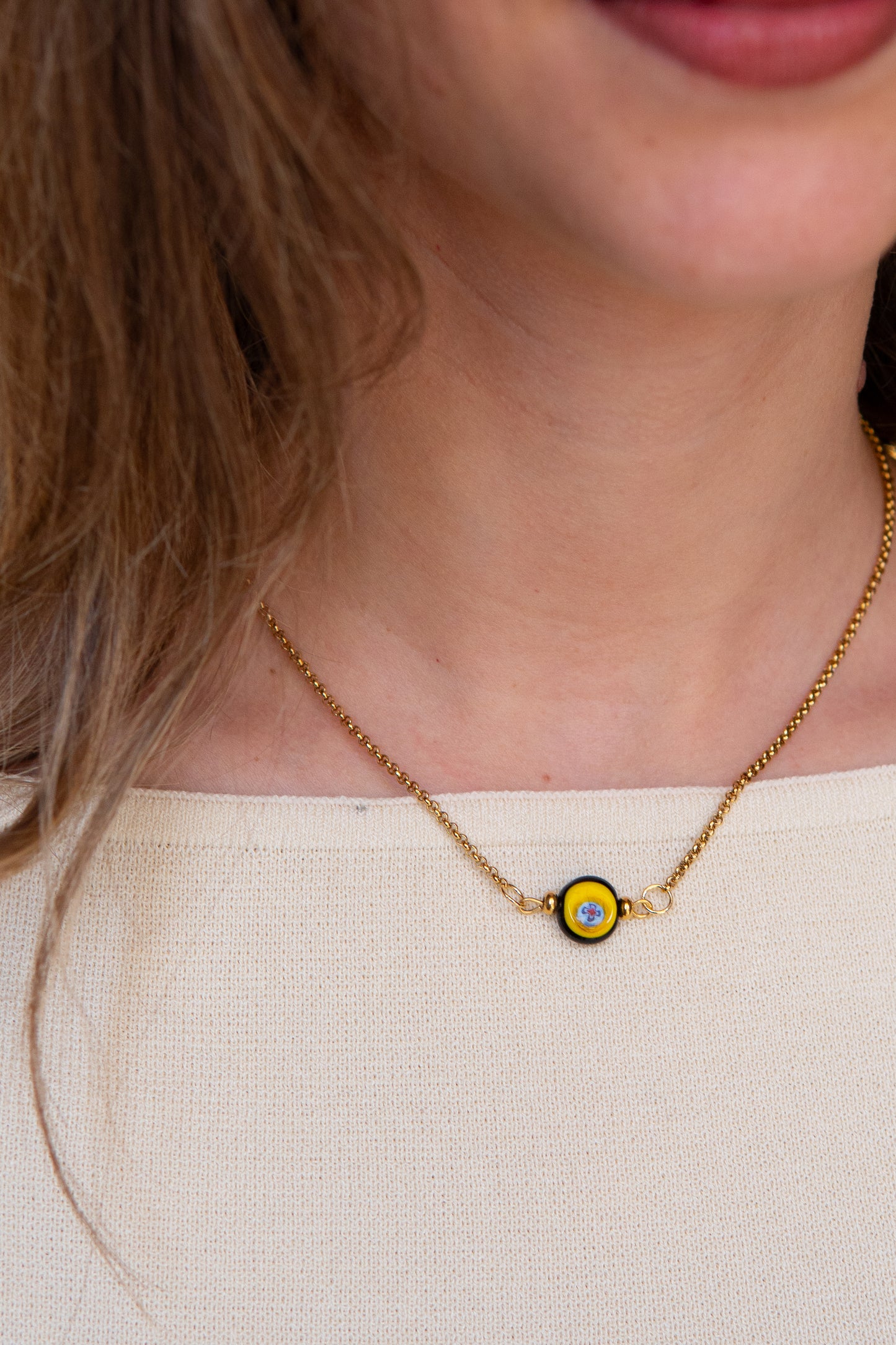 COLLANA ÒCIÈTO ROSSO