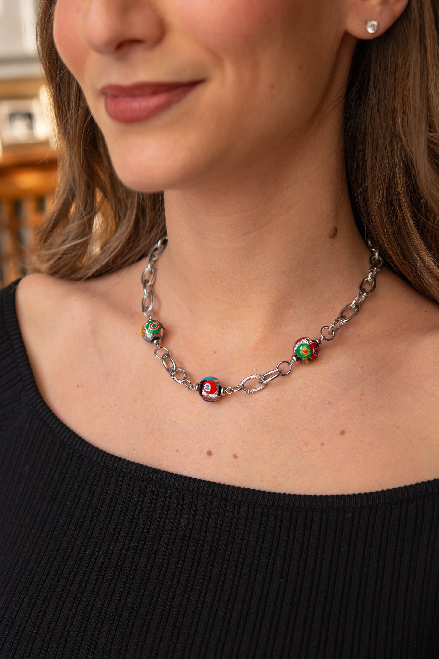 CHOKER DESÌO ARGENTO