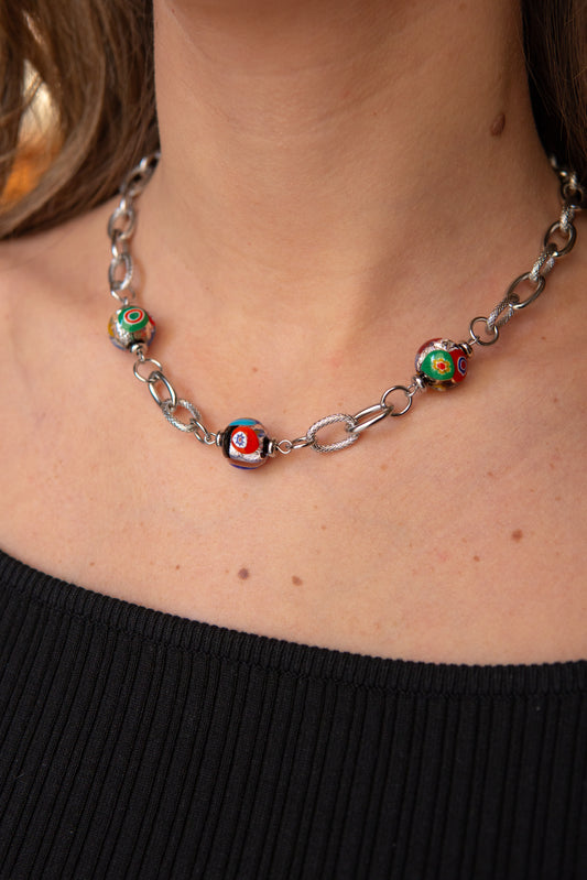 CHOKER DESÌO ARGENTO