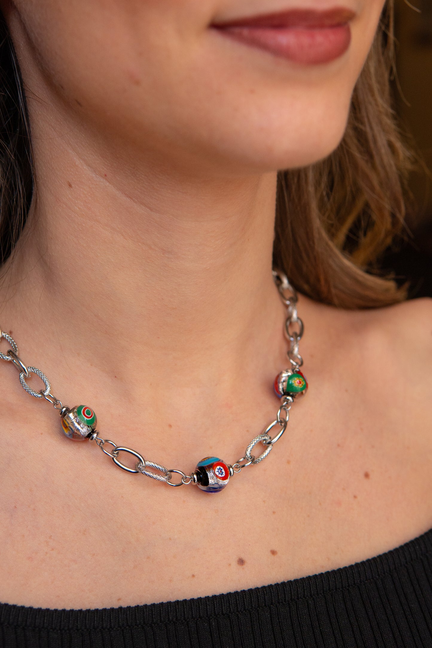 CHOKER DESÌO ARGENTO