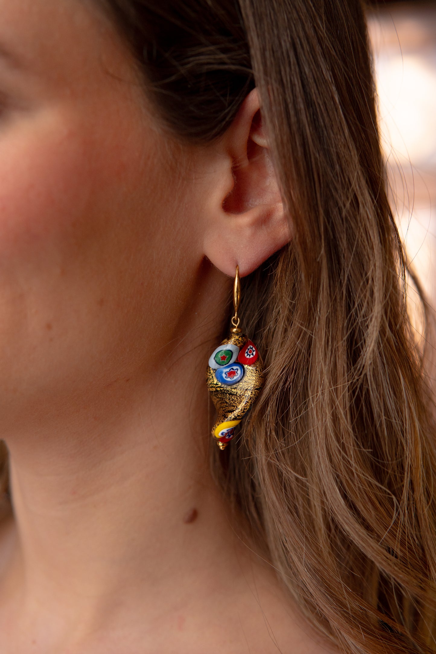 ORECCHINI SBRILÙSSO D'ORO