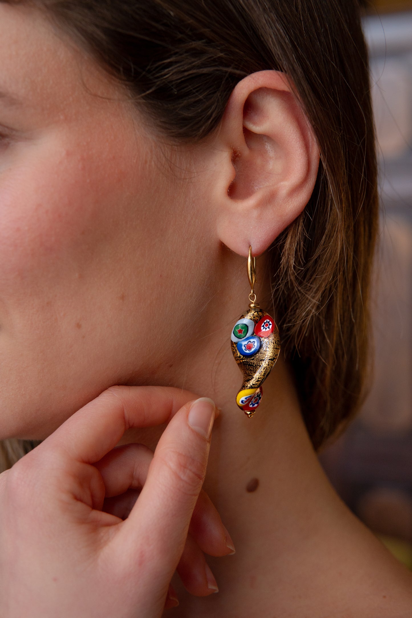 ORECCHINI SBRILÙSSO D'ORO