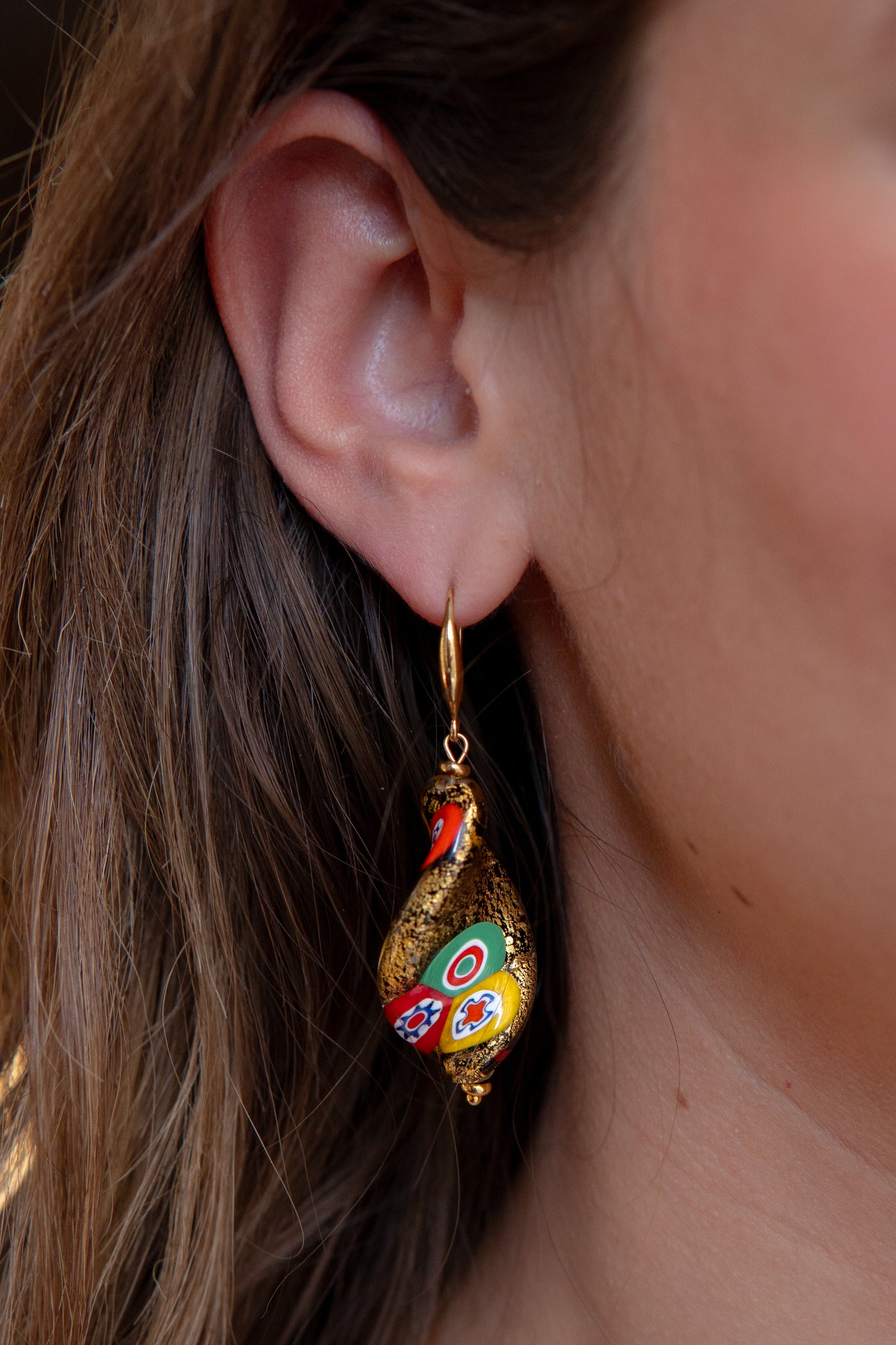 ORECCHINI SBRILÙSSO D'ORO