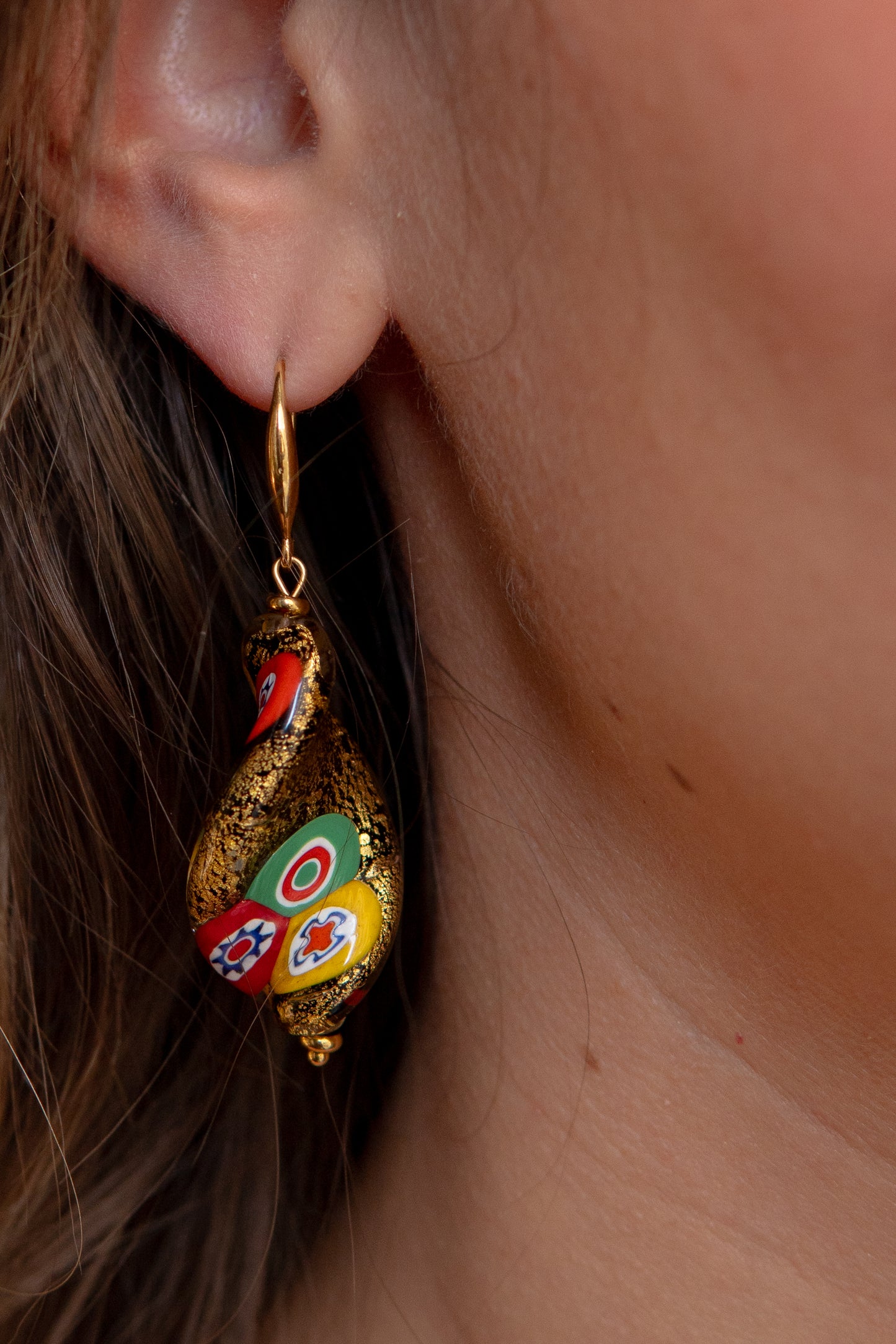 ORECCHINI SBRILÙSSO D'ORO