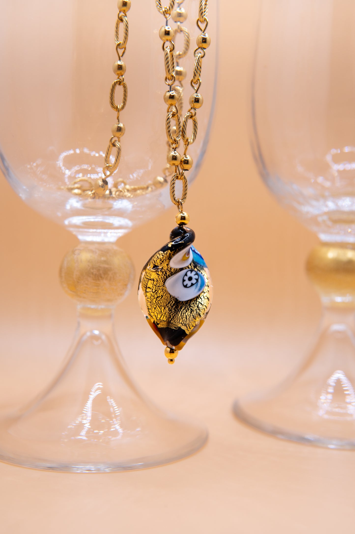 COLLANA SBRILÙSSO D'ORO