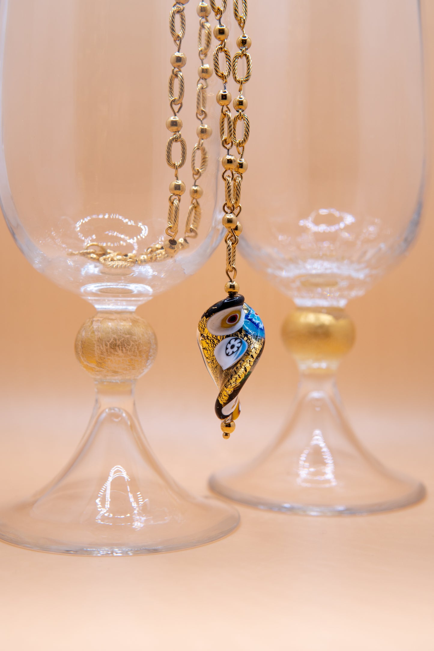 COLLANA SBRILÙSSO D'ORO