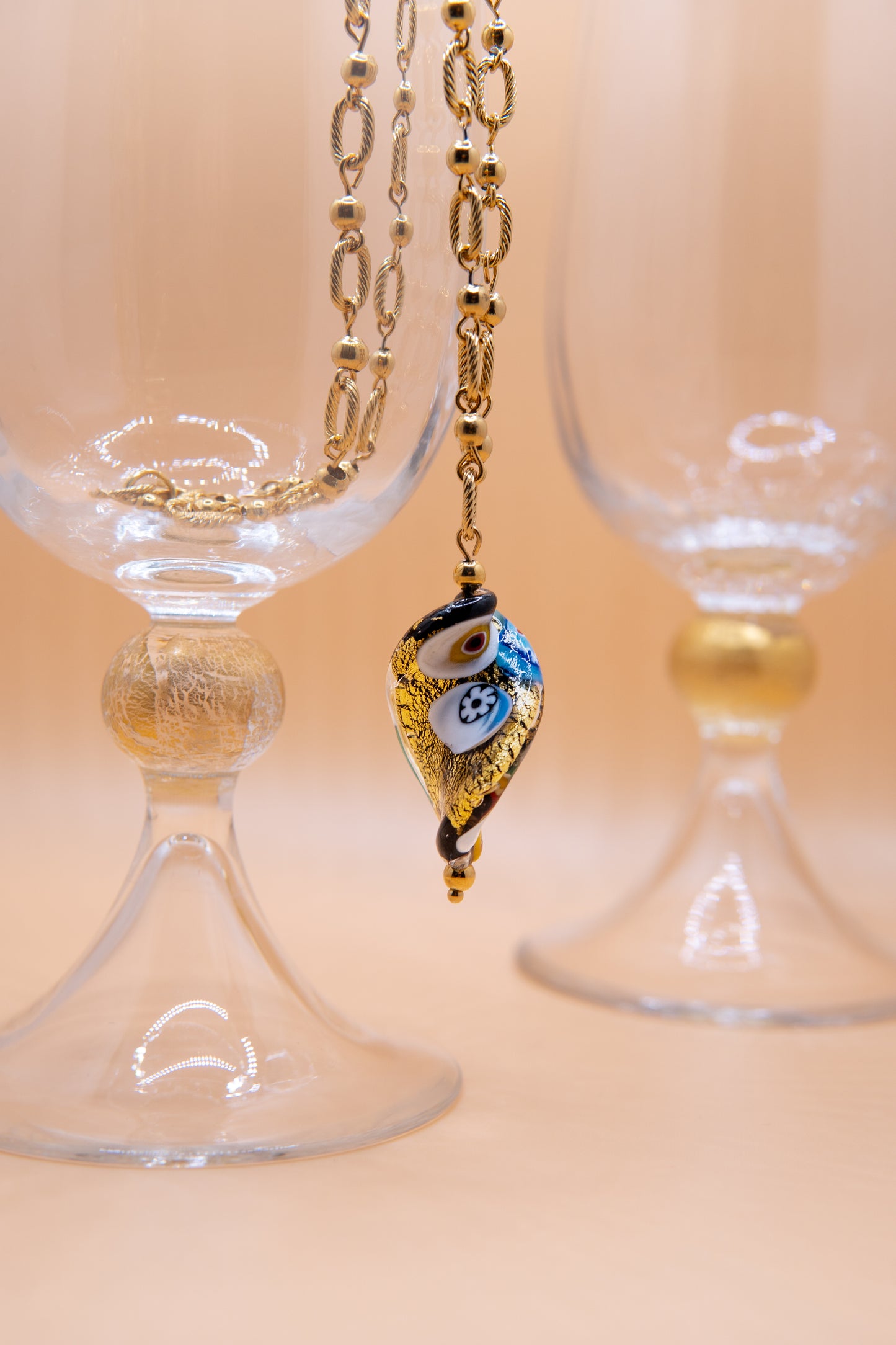 COLLANA SBRILÙSSO D'ORO