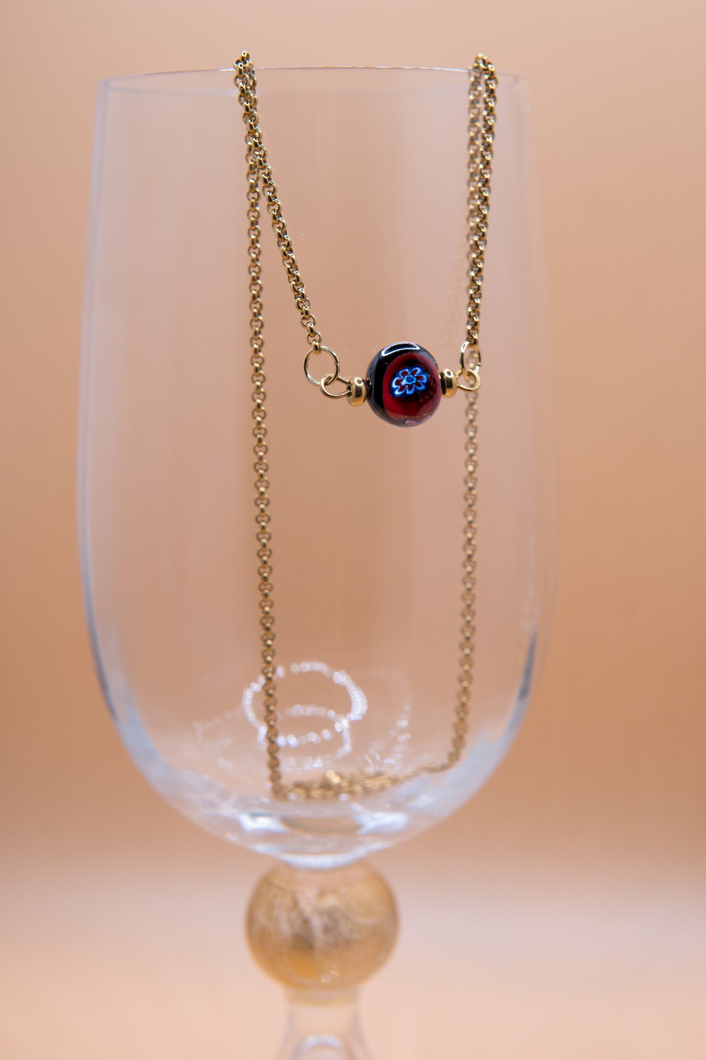 COLLANA ÒCIÈTO ROSSO