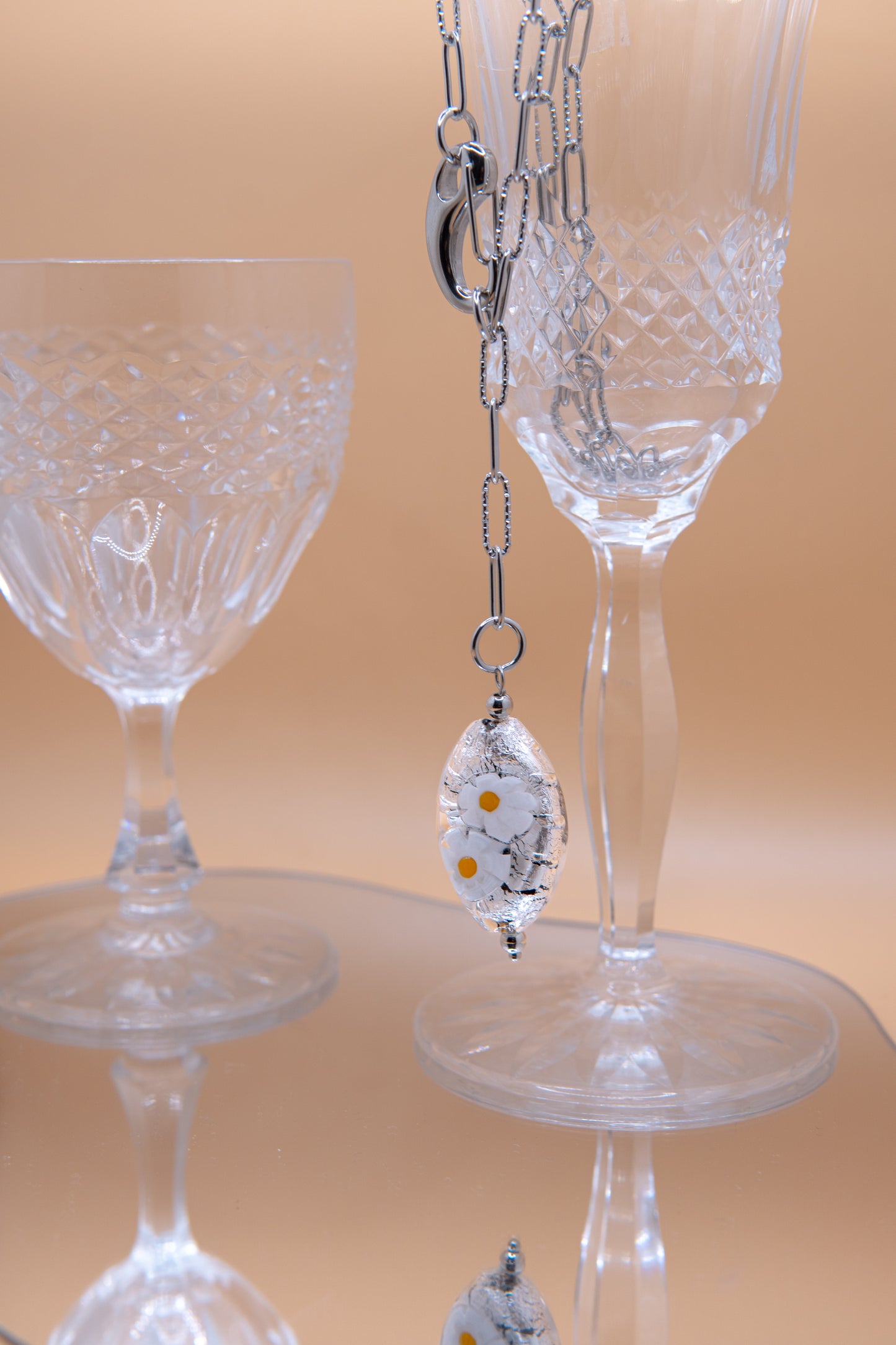 COLLANA FIORETA ARGENTO